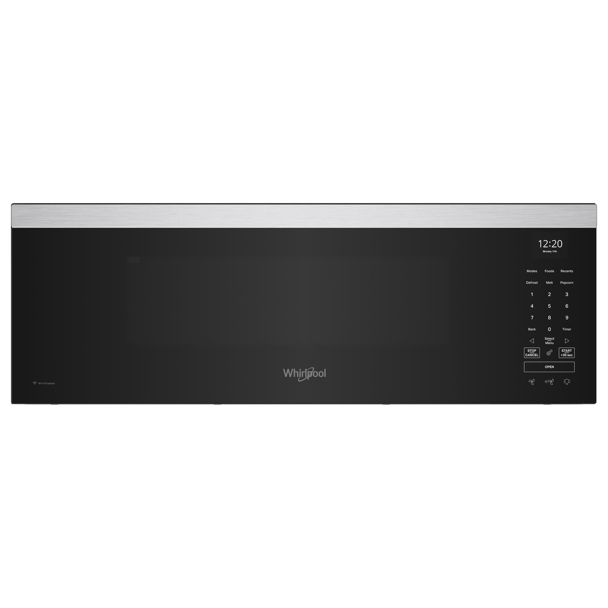 Microhood Whirlpool 1.1 Cu. Ft. Low Profile Microwave Hood Combination in ...