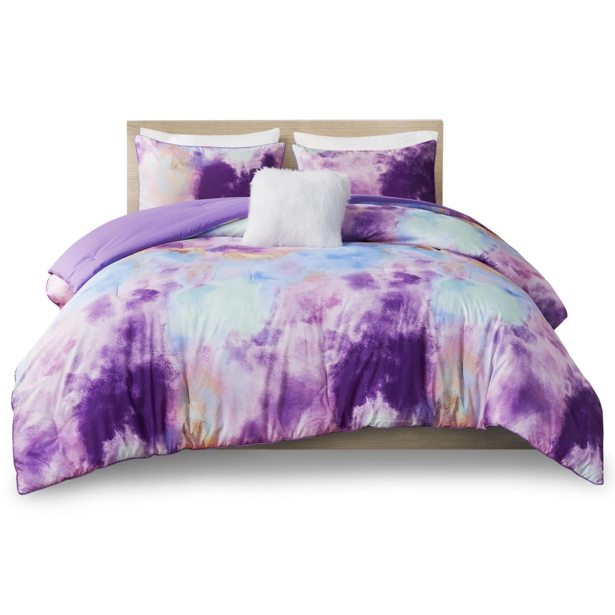 Hampton Park Cassiopeia 3-Piece Twin/Twin XL Comforter Set in Lavender