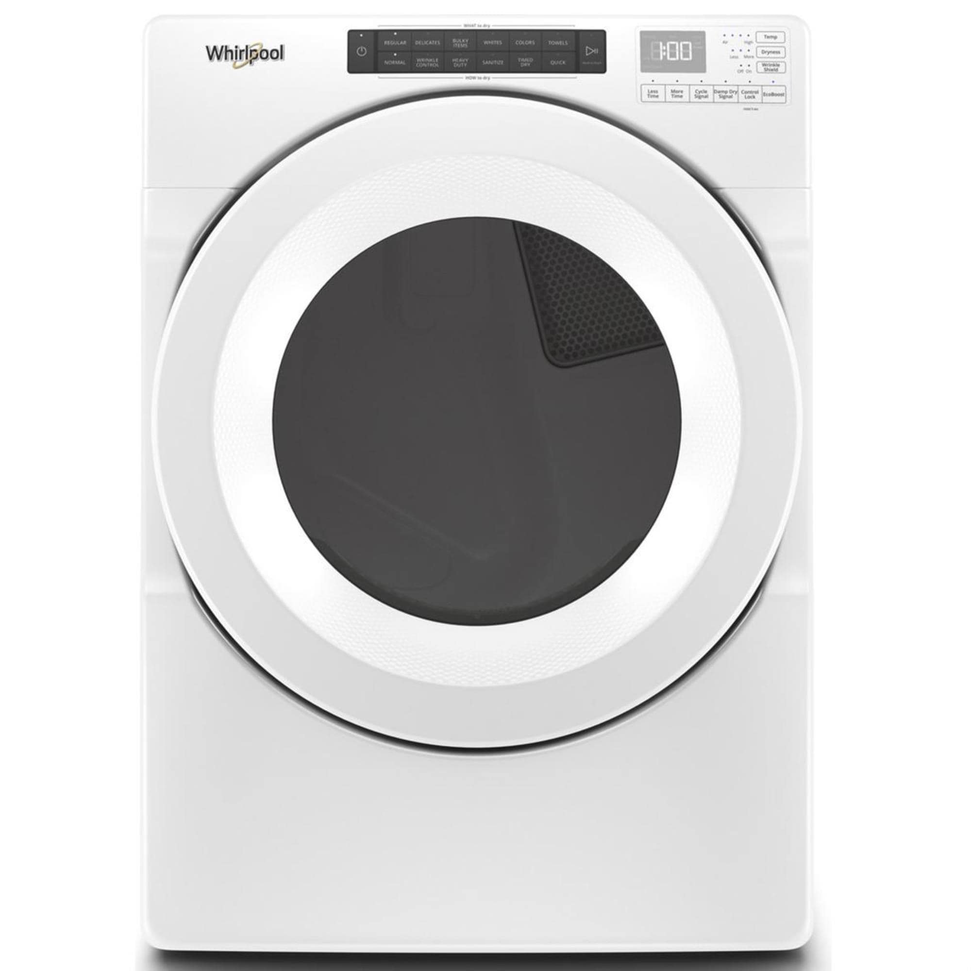 Whirlpool 7.4 Cu. Ft. Front Load Gas Dryer in White | Nebraska