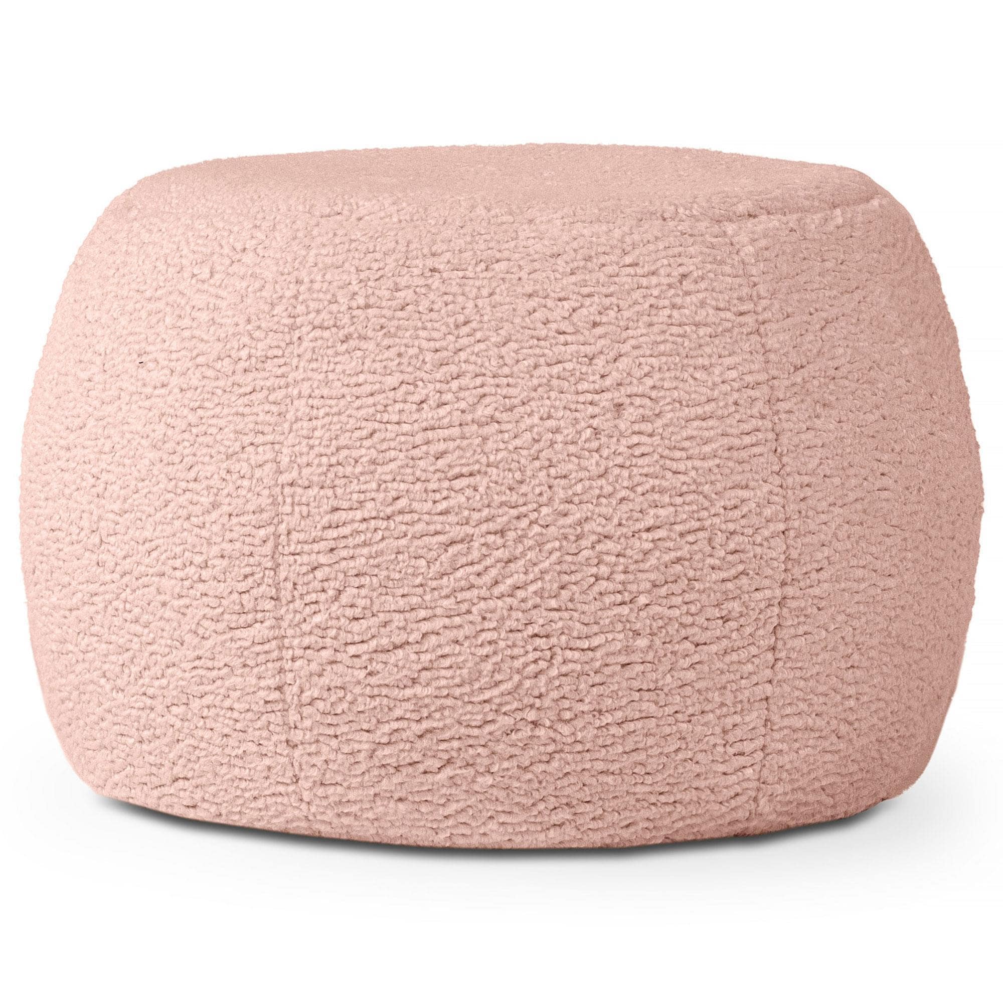 Jaxx Ellis Small Pouf in Pink