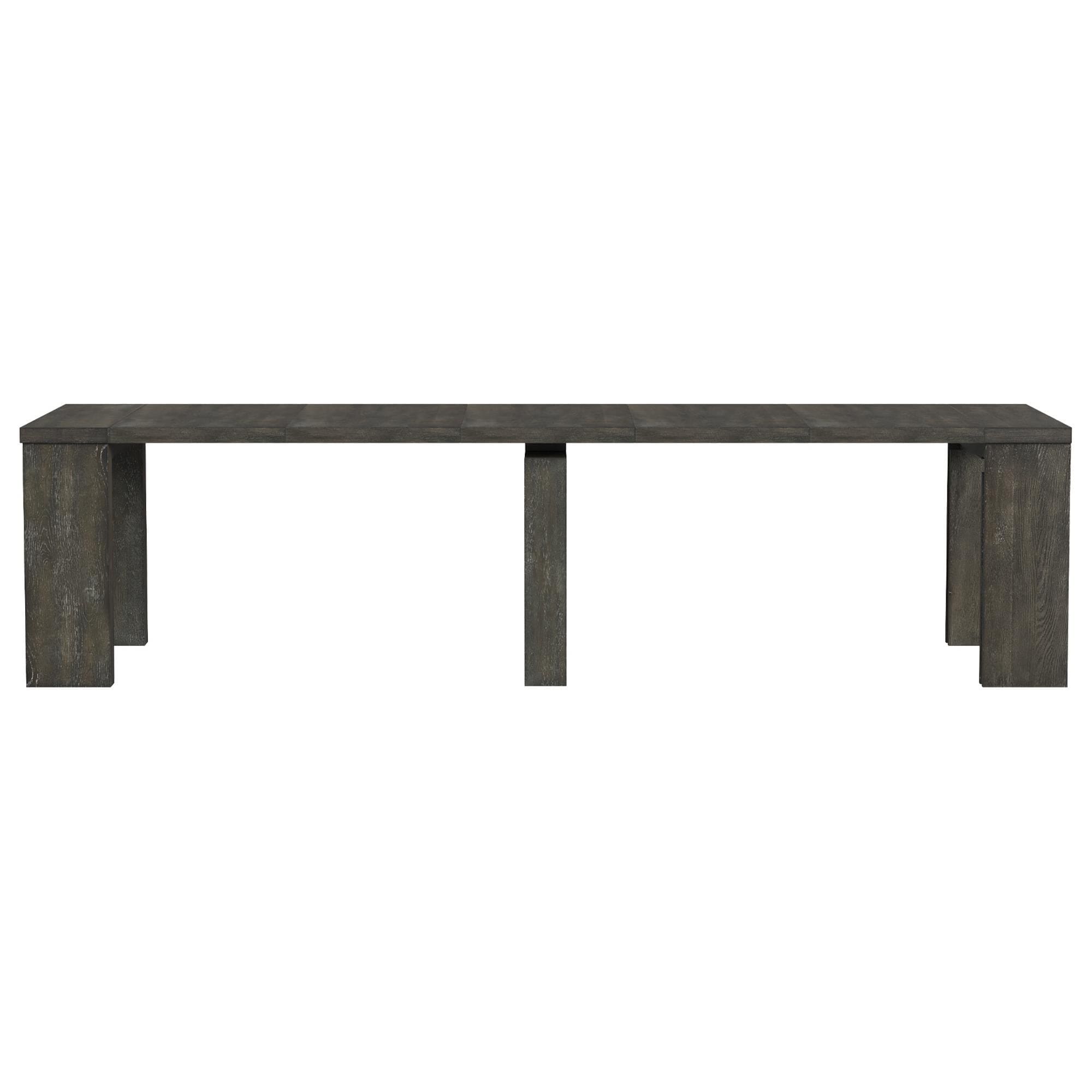 Hawthorne Furniture Flex Dining Table with 5-Leaf in Reclaimed
