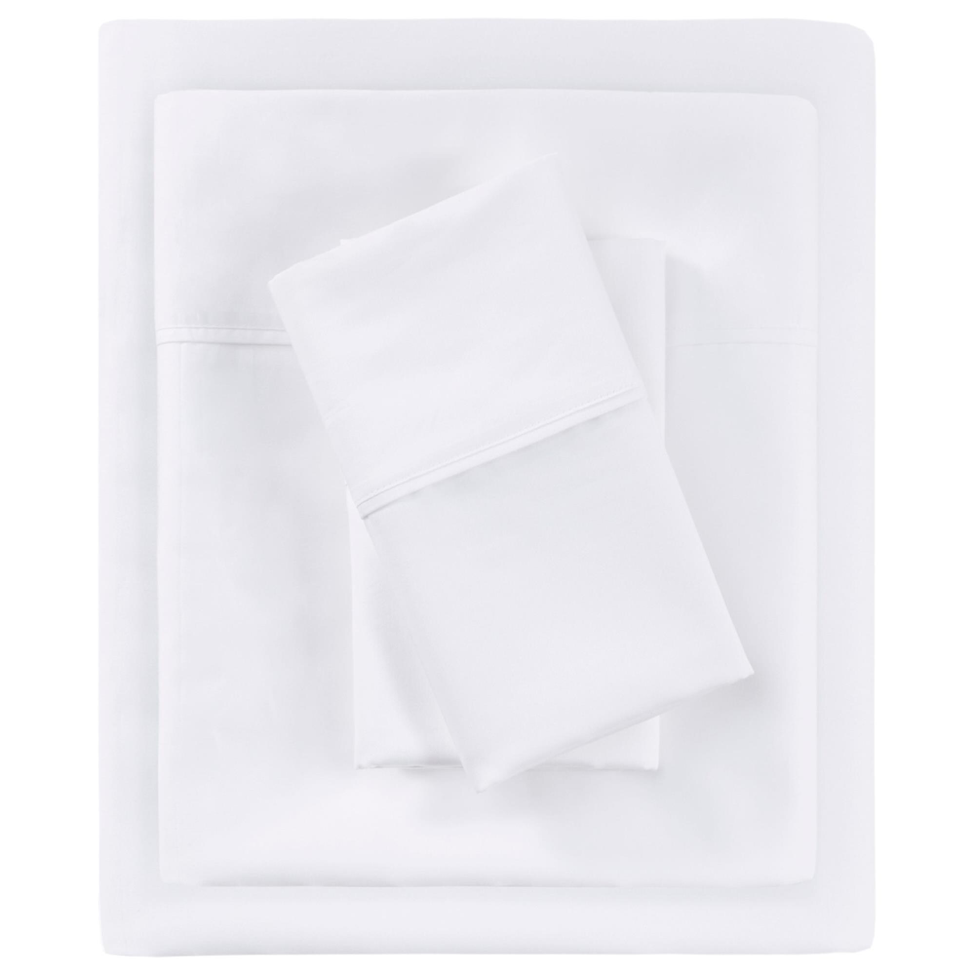 Hampton Park 1000 Thread Count 4Piece Queen Sheet Set in White Shop NFM