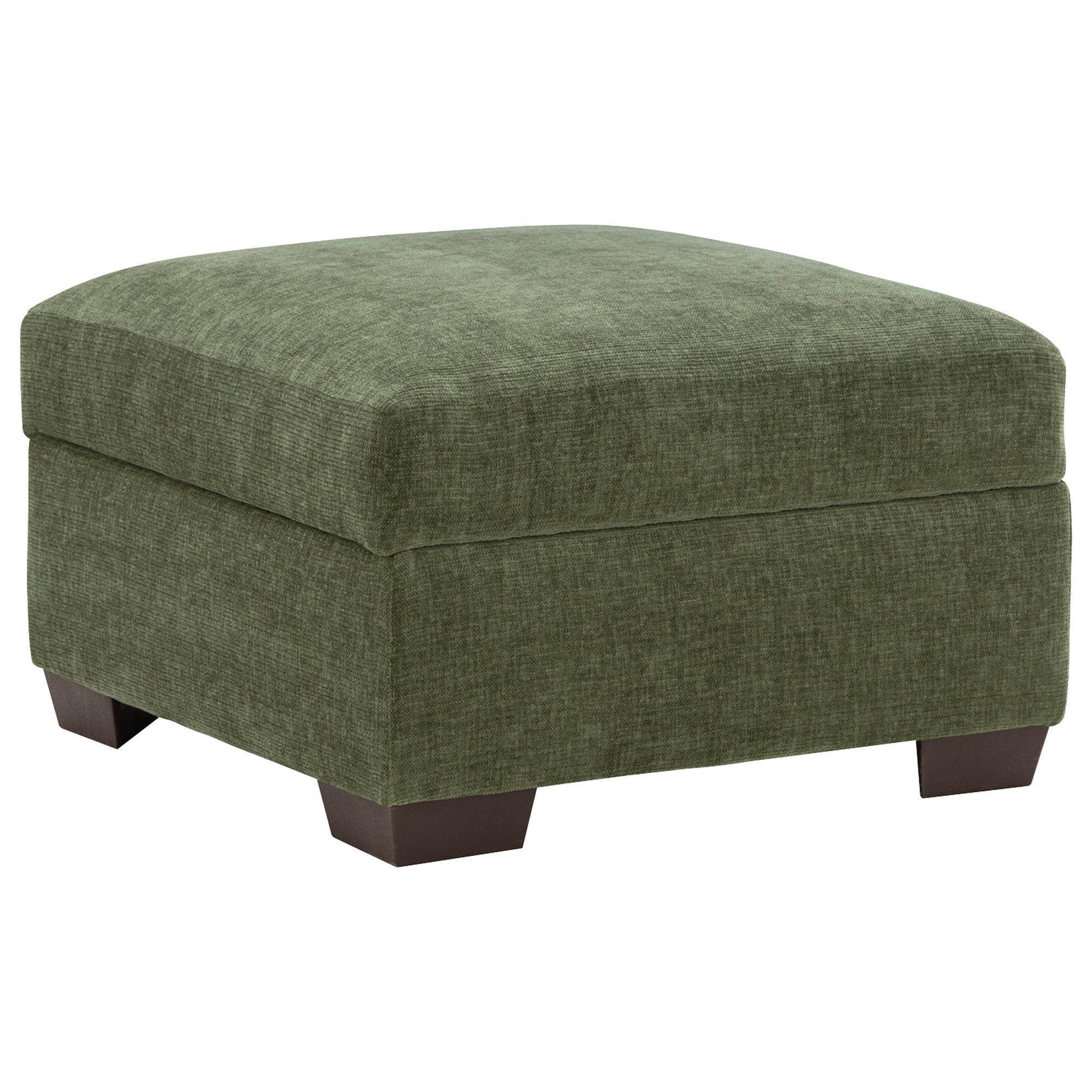 Peak Living Dino Ottoman in Olive