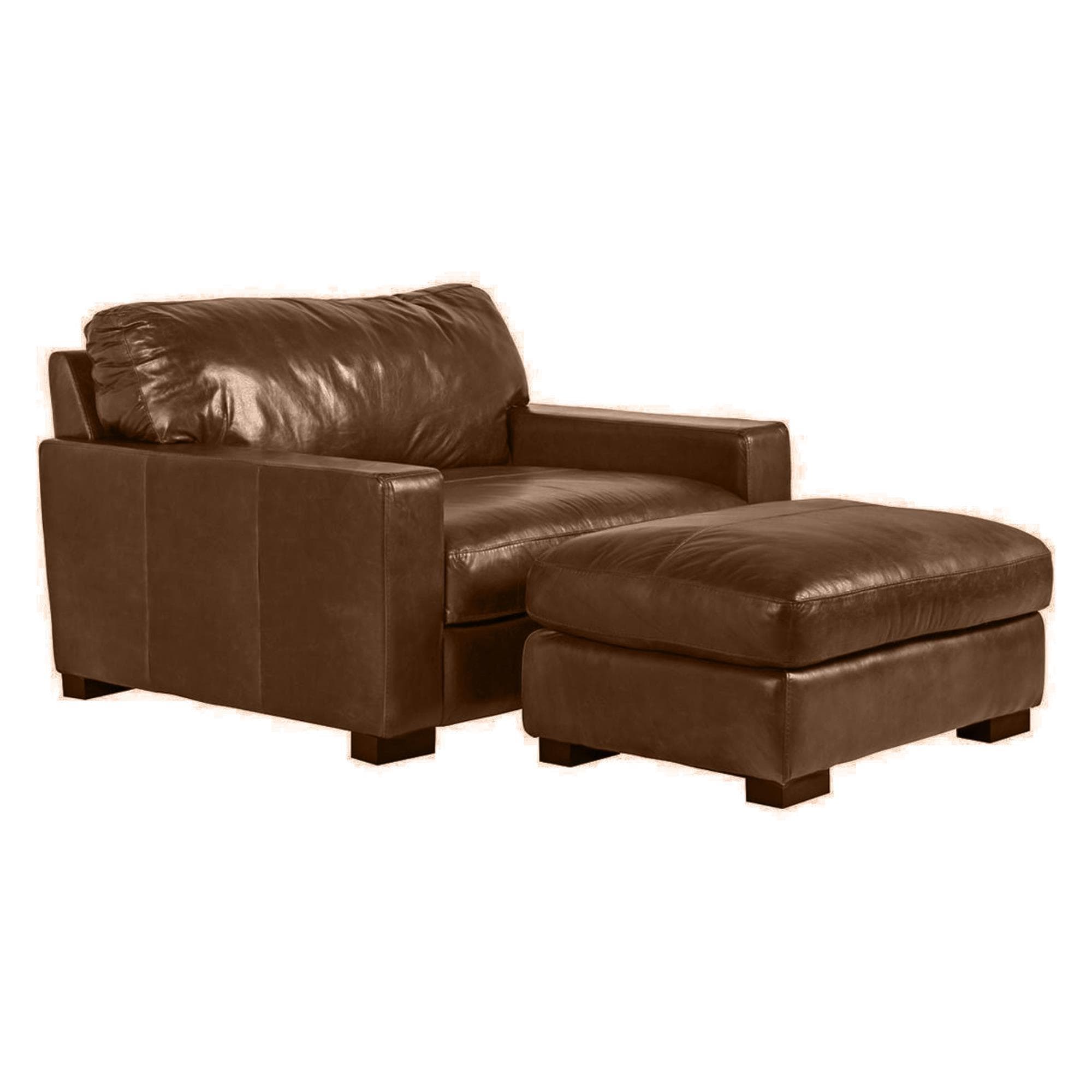 Nebraska furniture mart top chair and ottoman