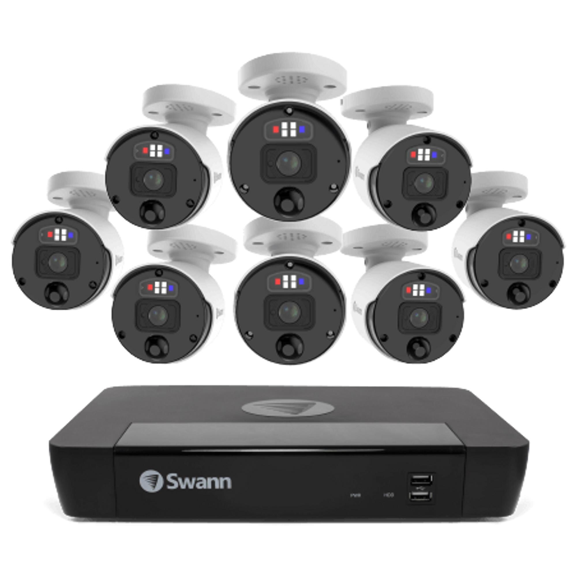 防犯カメラ Swann Professional NVR Security System Amazon.com: Swann Pro 4K Ultra HD, 8 Channel Security System