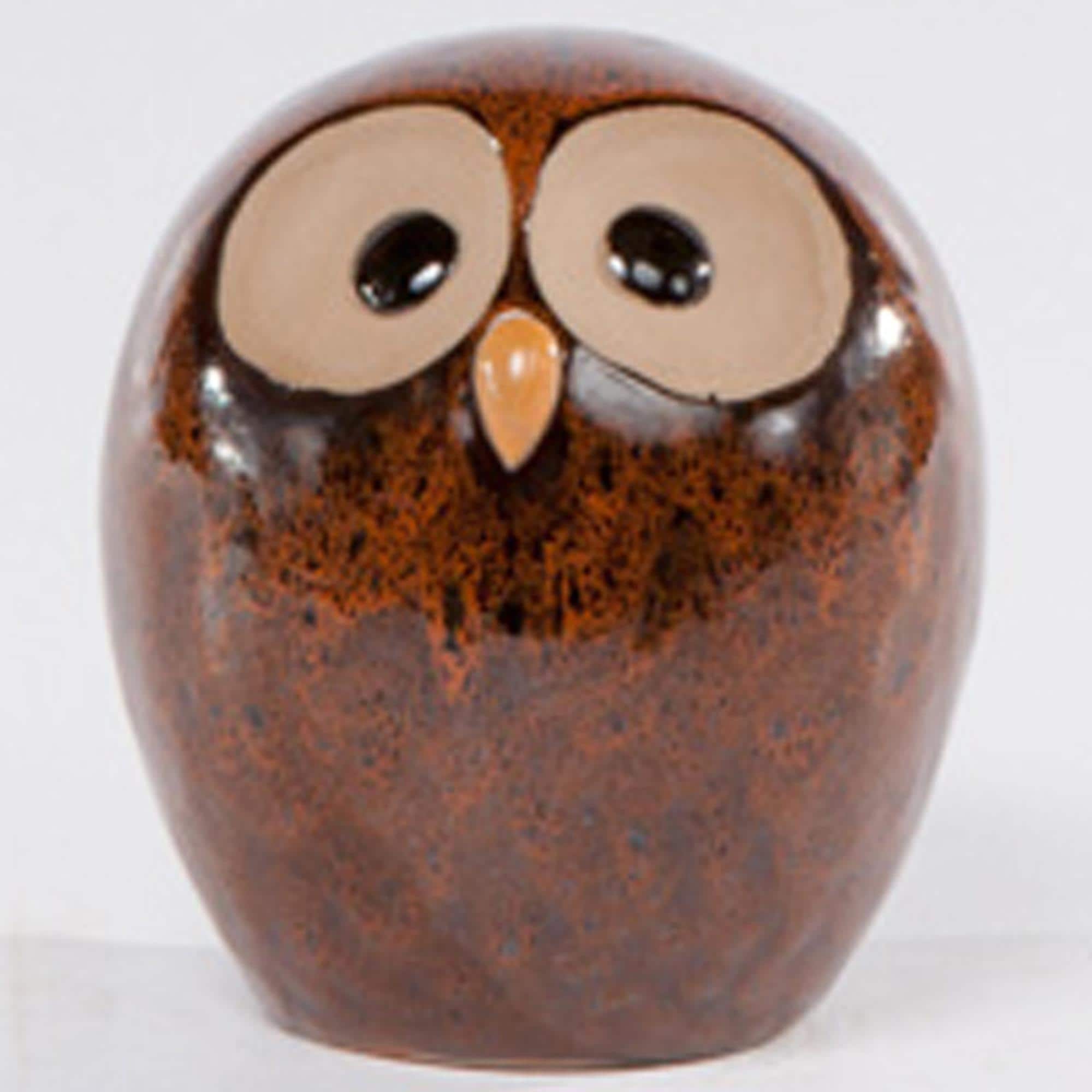 Zentro Living Small Patio Owl in in Multicolor