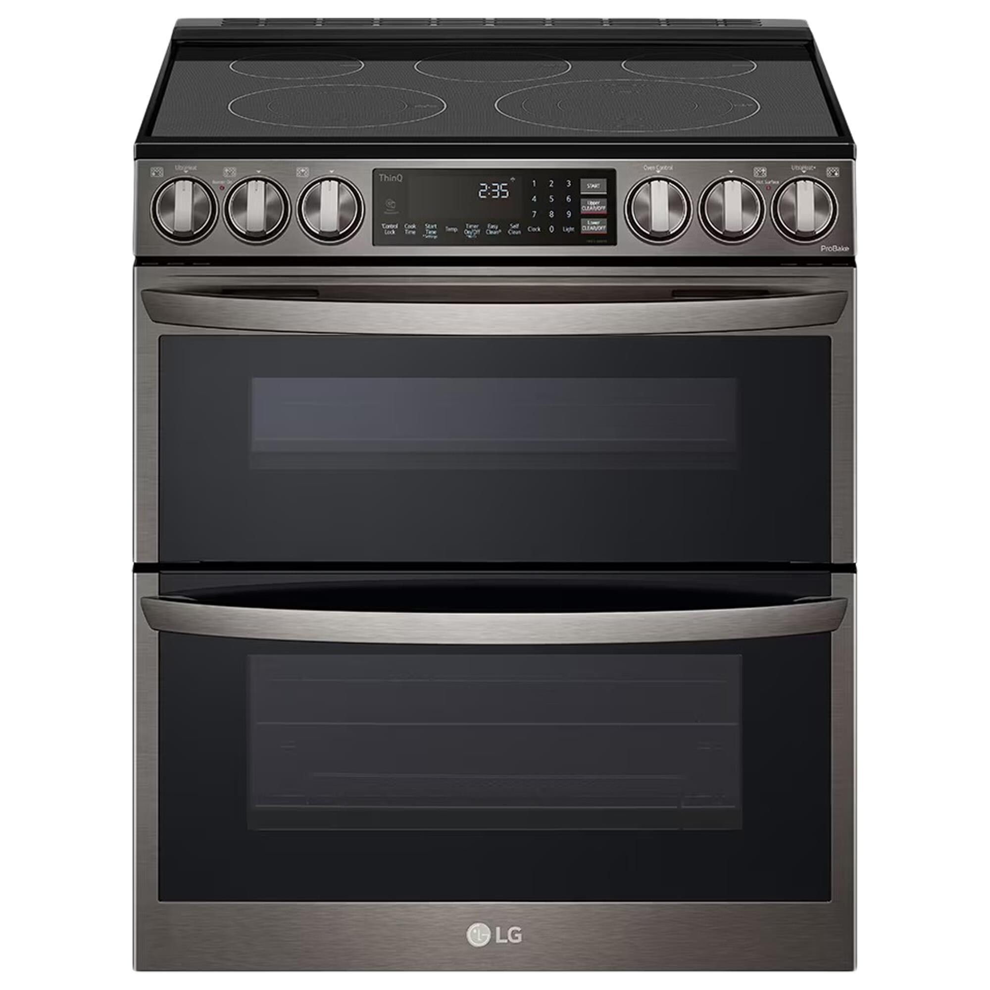LG Electric Double Oven SlideIn Range Shop NFM