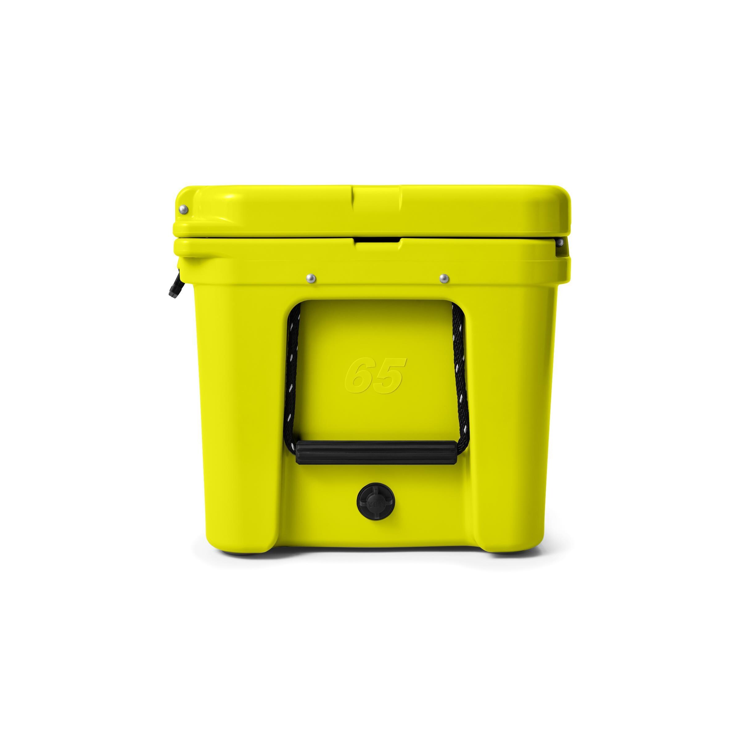 YETI Tundra 65 Hard Cooler in Firefly Yellow