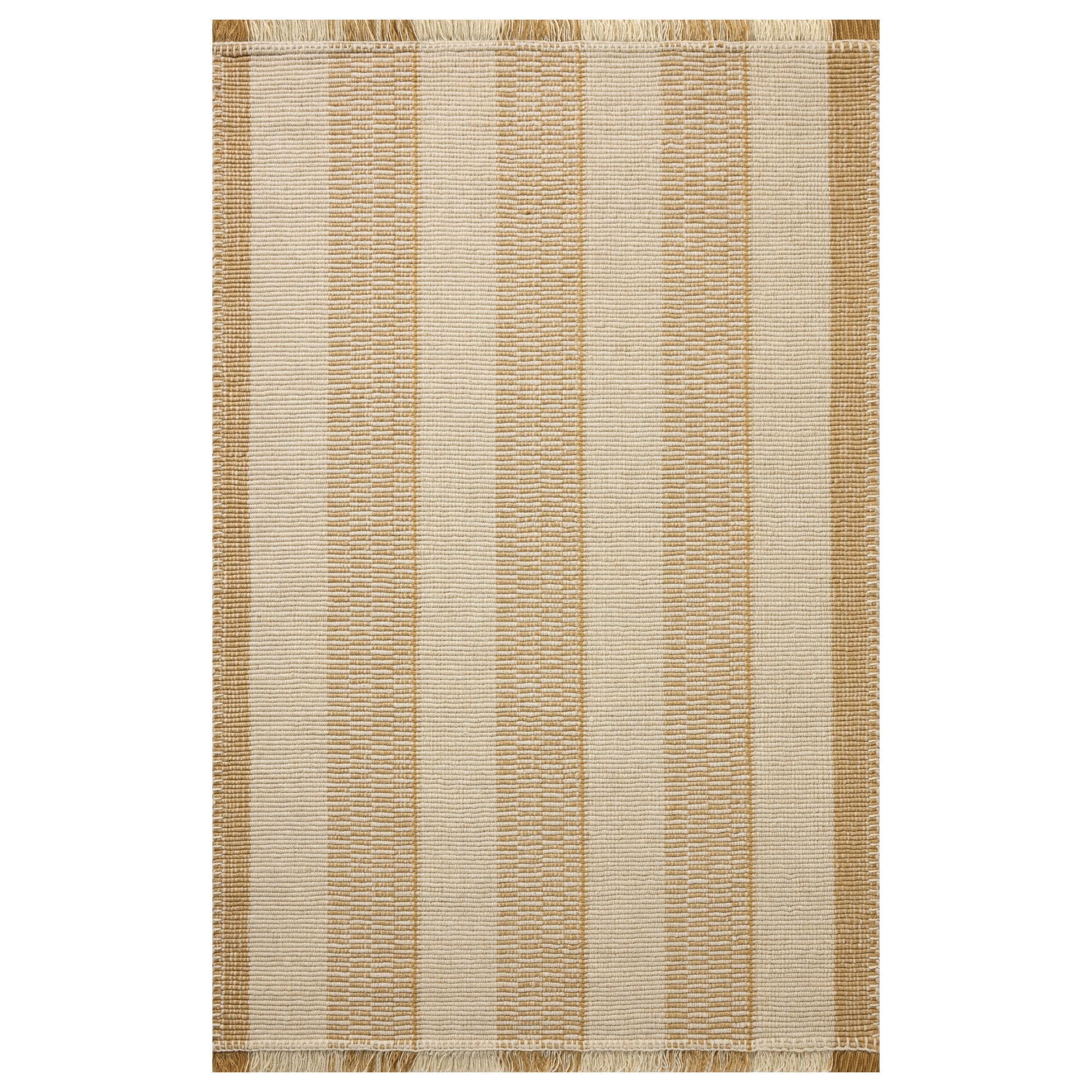 Loloi Sigrid Yellow and Ivory 5' x 7'6