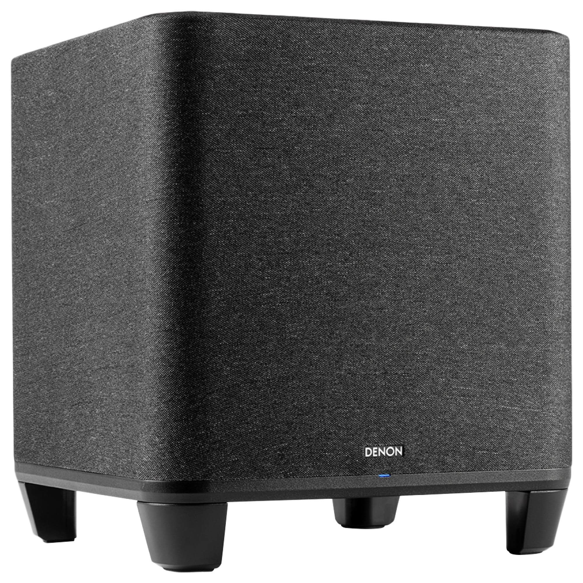 Denon Home Wireless Subwoofer with Built-in HEOS in Black