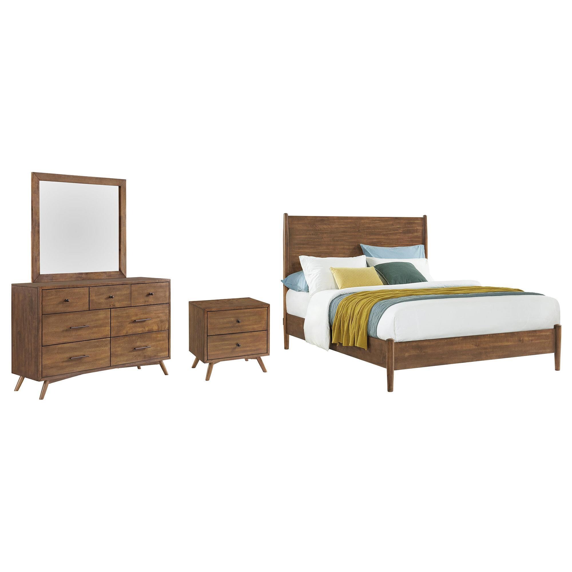 Martin Svensson Home 4Piece Queen Bedroom Set in Cinnamon NFM