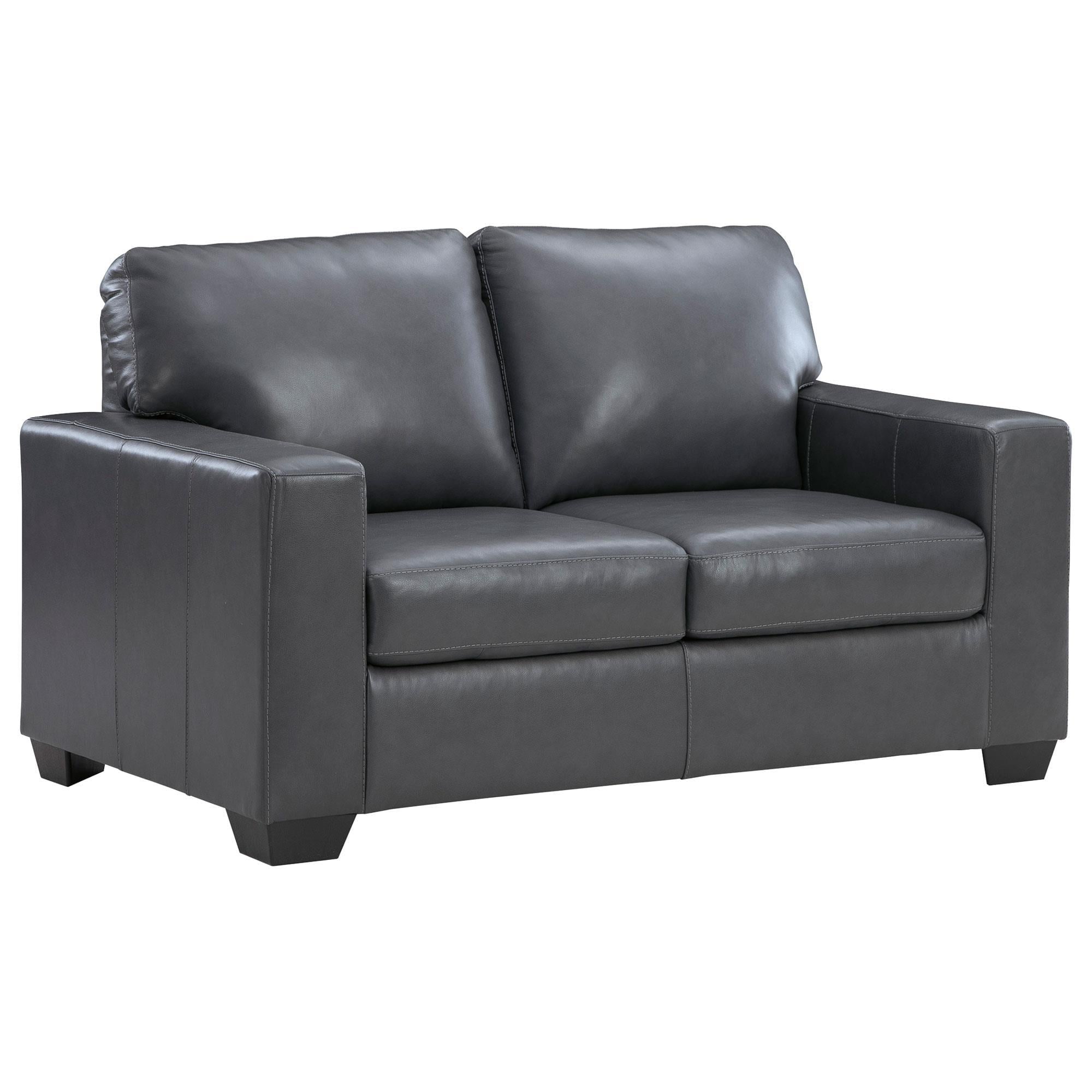 Ashley Bolsena Stationary Loveseat in Admiral
