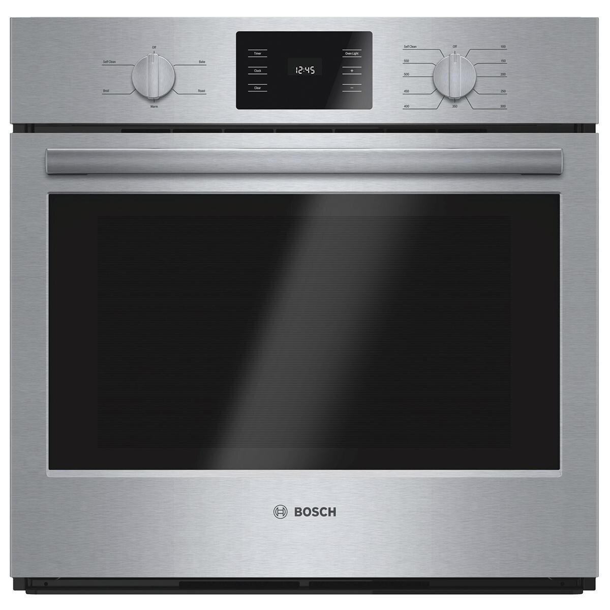 Bosch 30" Single Wall Oven in Stainless Steel Nebraska Furniture Mart
