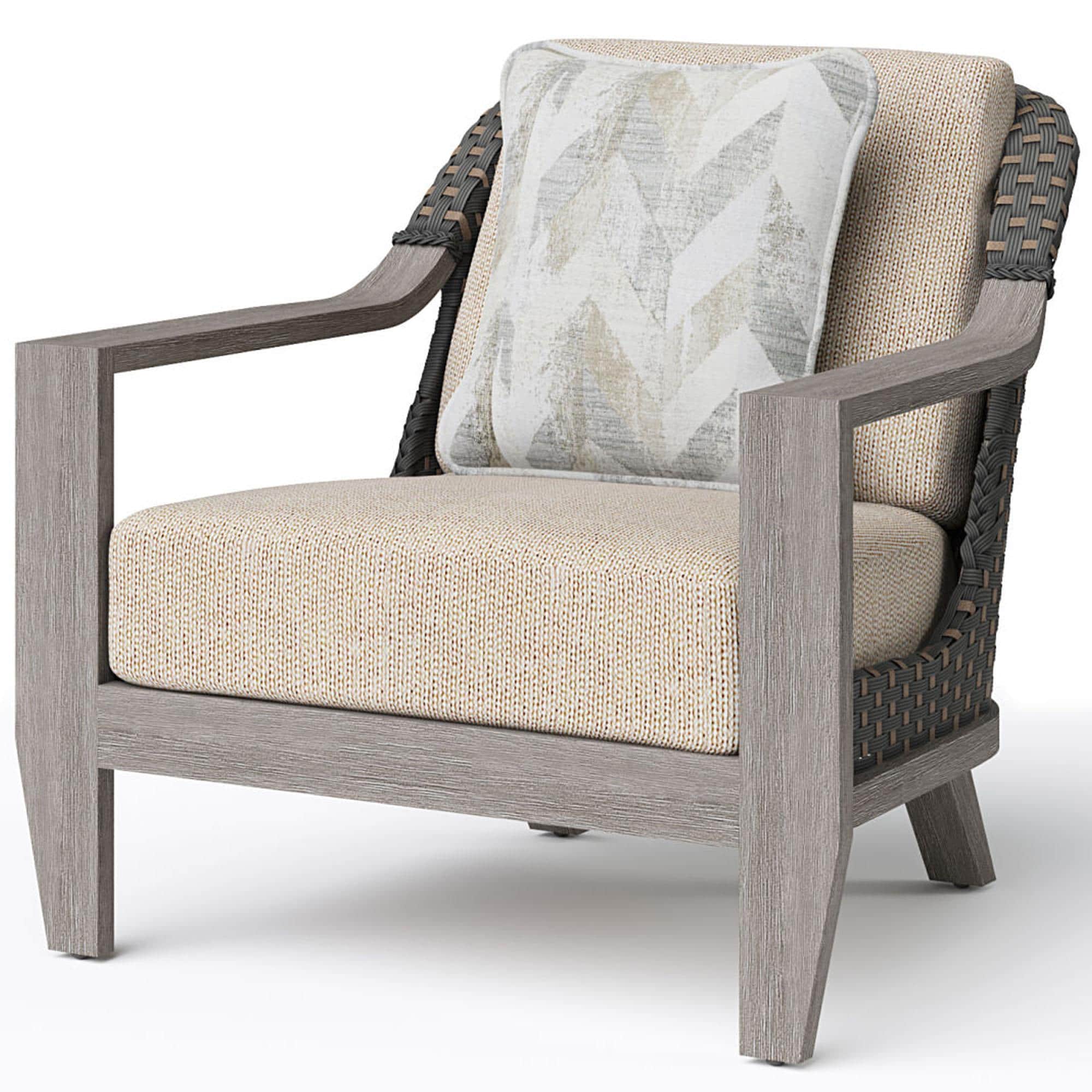 Clear Creek Collection Vestavia Outdoor Club Chair in Ladybug Honey