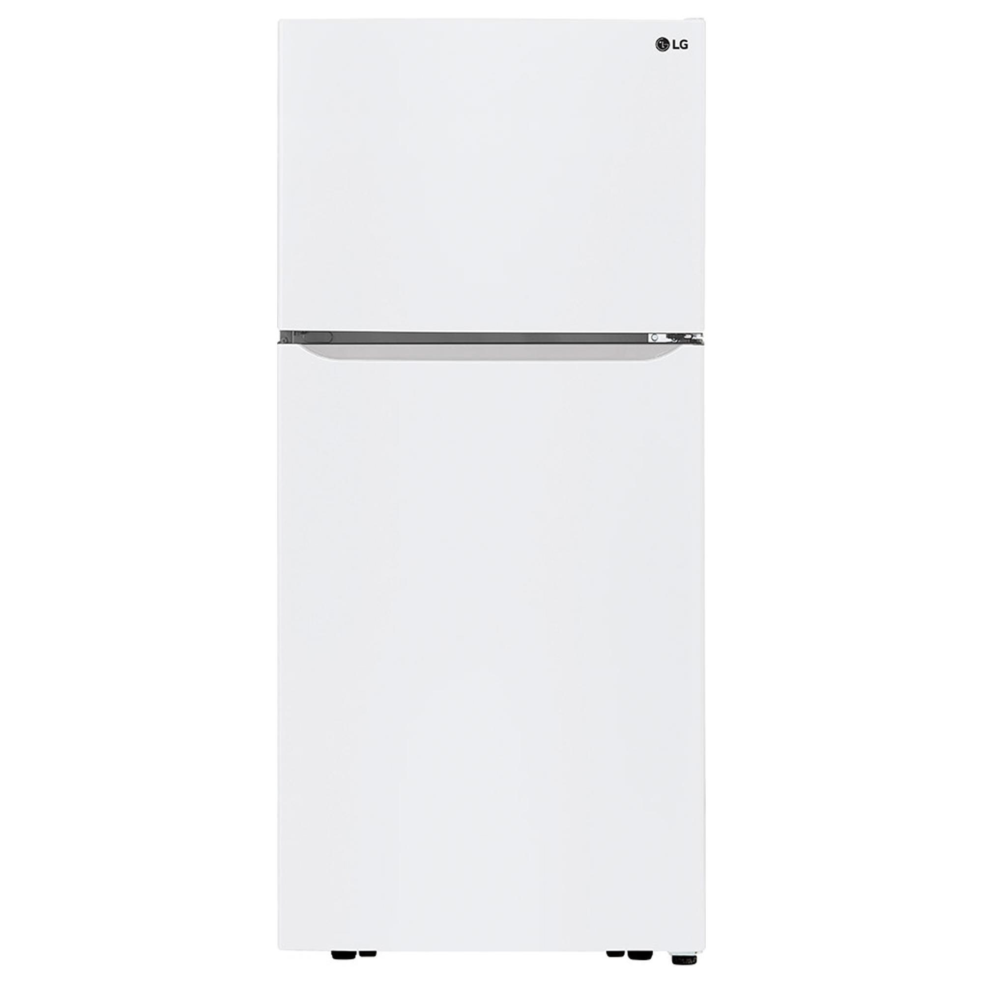 LG 20 Cu. Ft. Top Freezer Refrigerator in Smooth White Nebraska