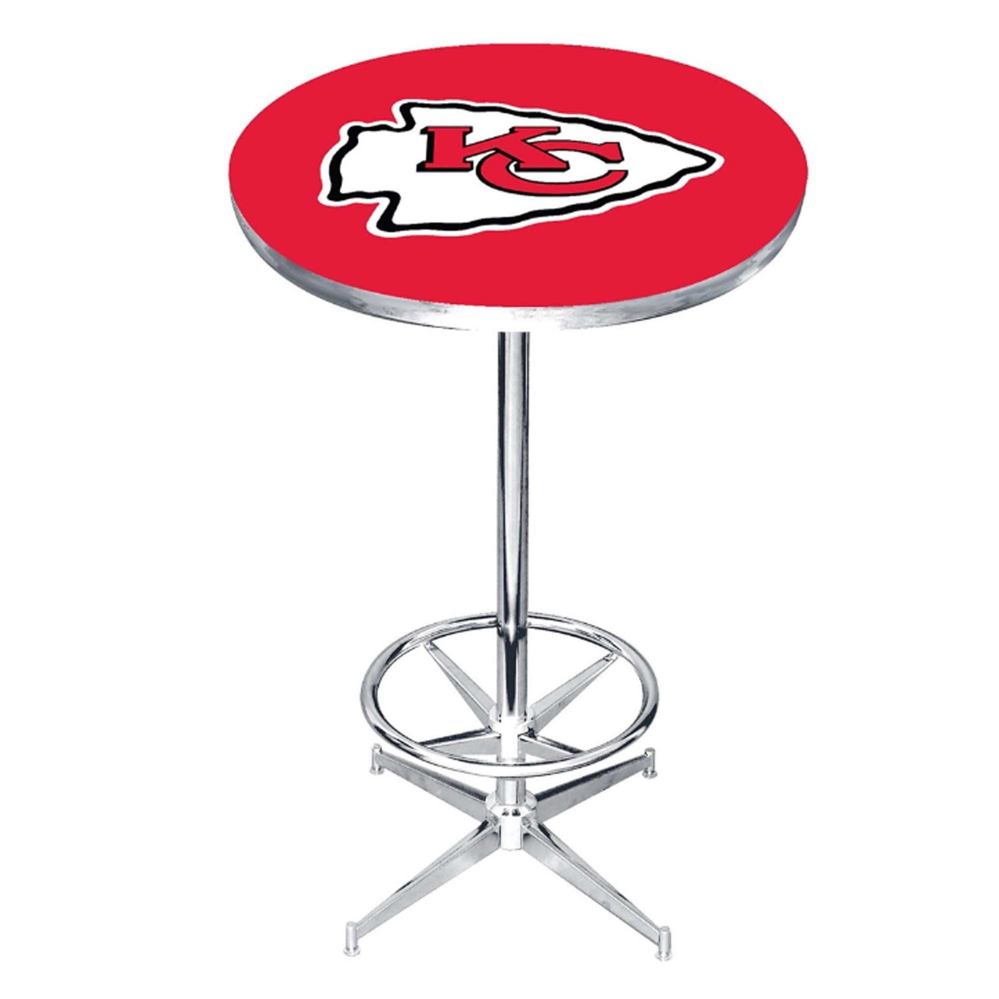 Imperial International Kansas City Chiefs Pub Table NFM