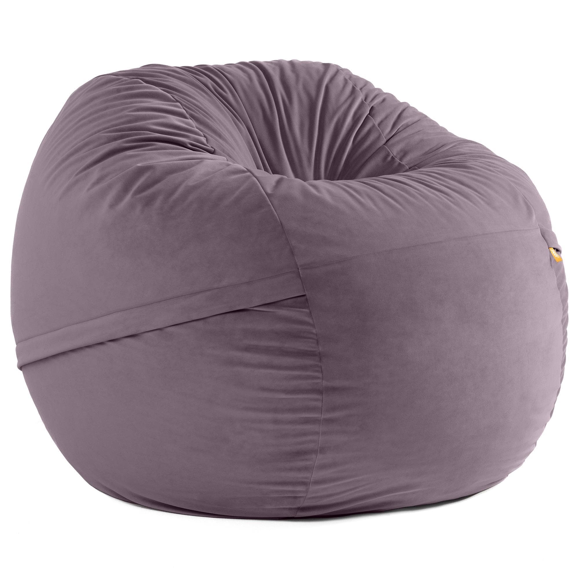 Jaxx Saxx 5' Large Round Bean Bag Chair in Purple
