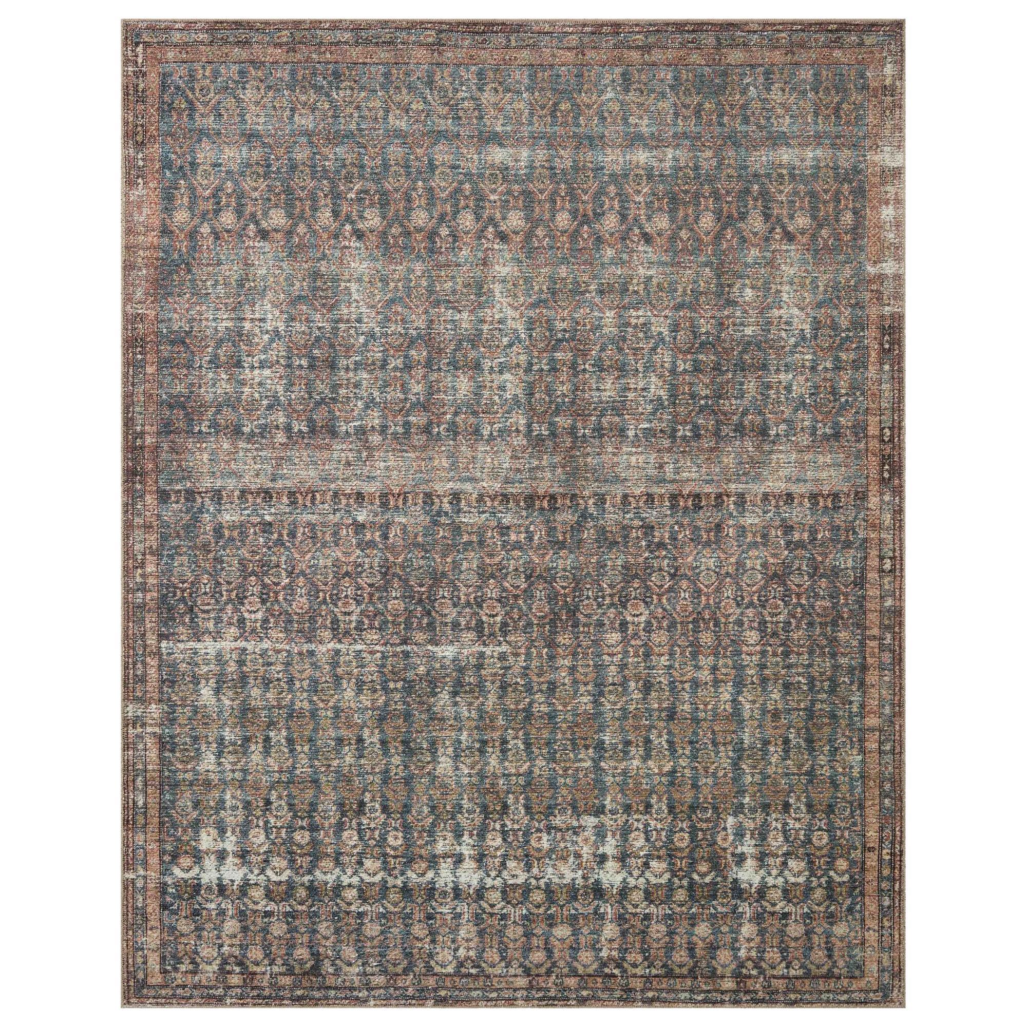 ayamii　0930 nuLOOM Essa Vintage 8 ft. x 10 ft. Light Gray Living Room