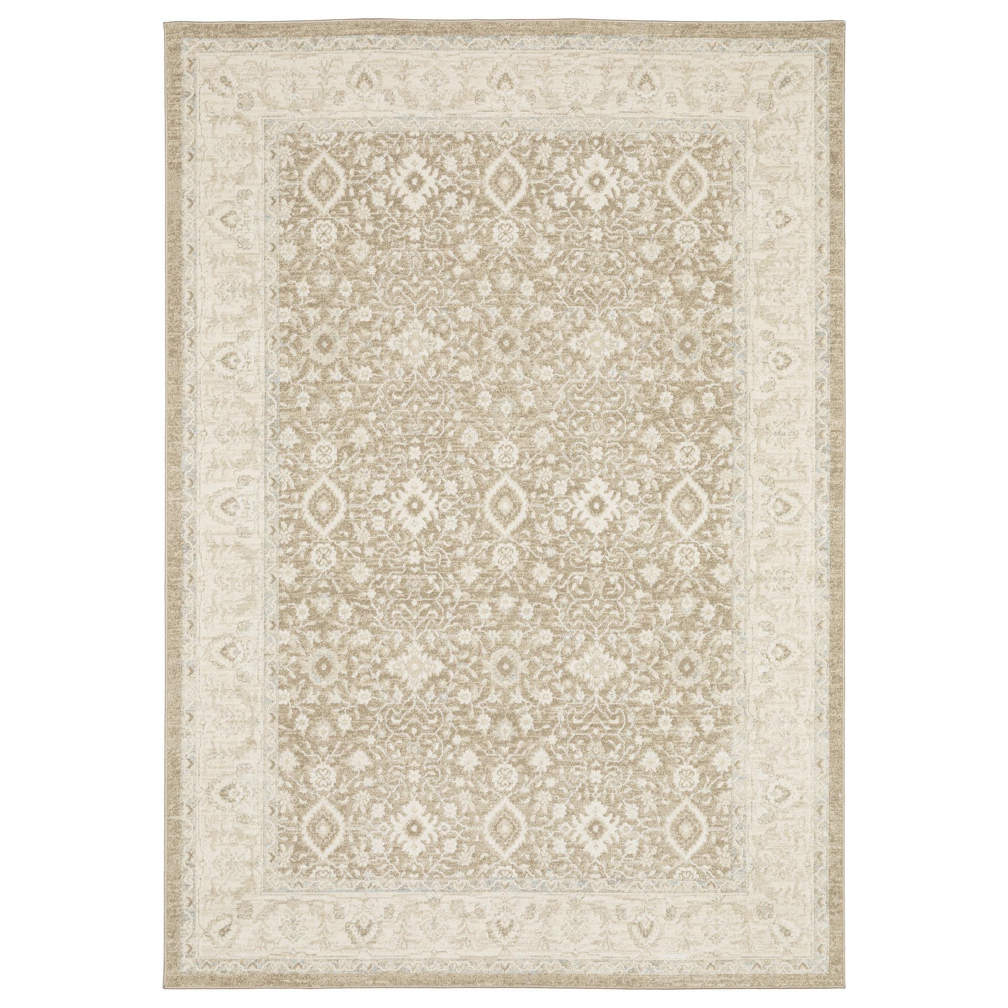 Oriental Weavers Lauren LRN02 Brown 5'3