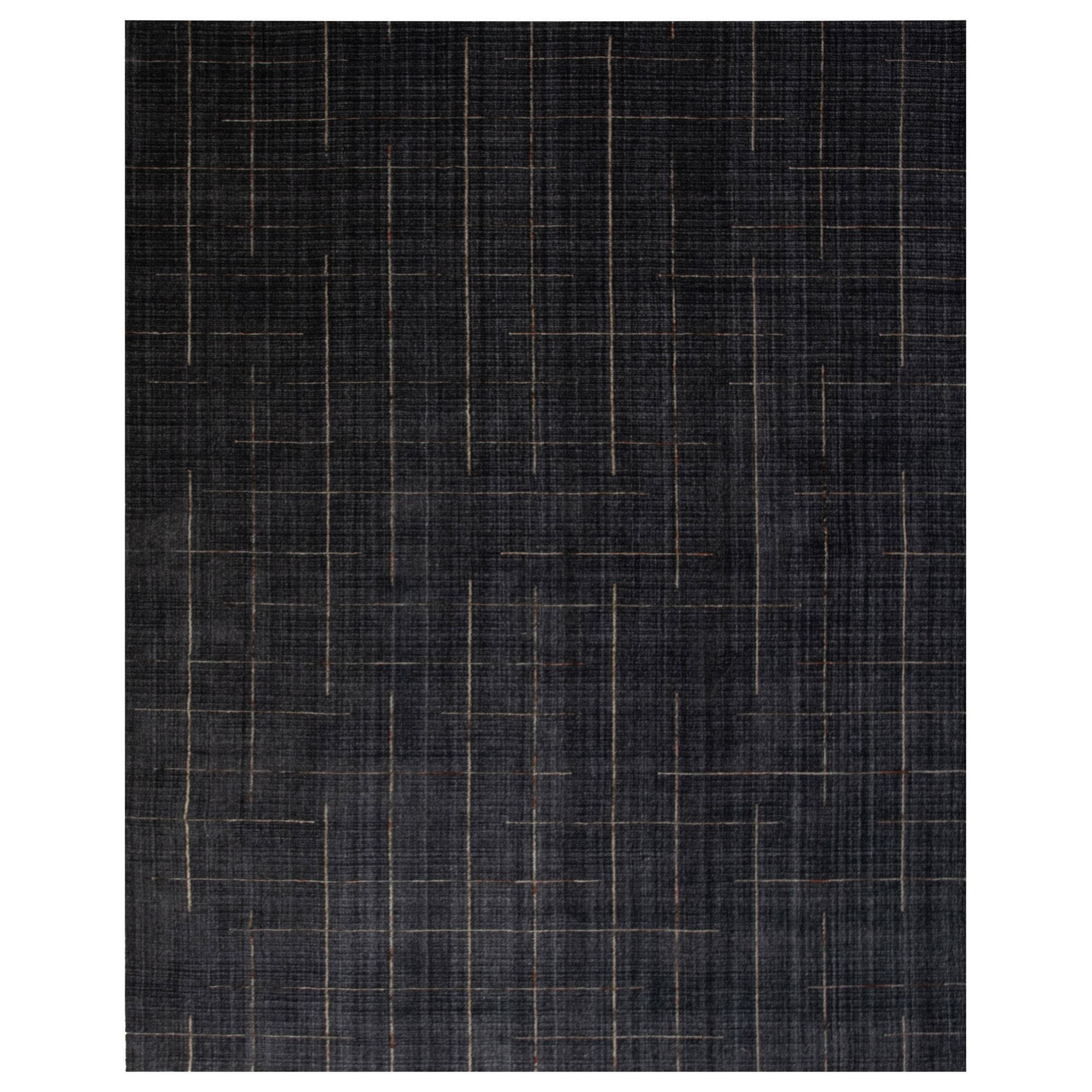 RIZZY Kiki Charcoal, Rust, Beige and Ivory 3' x 10' Runner