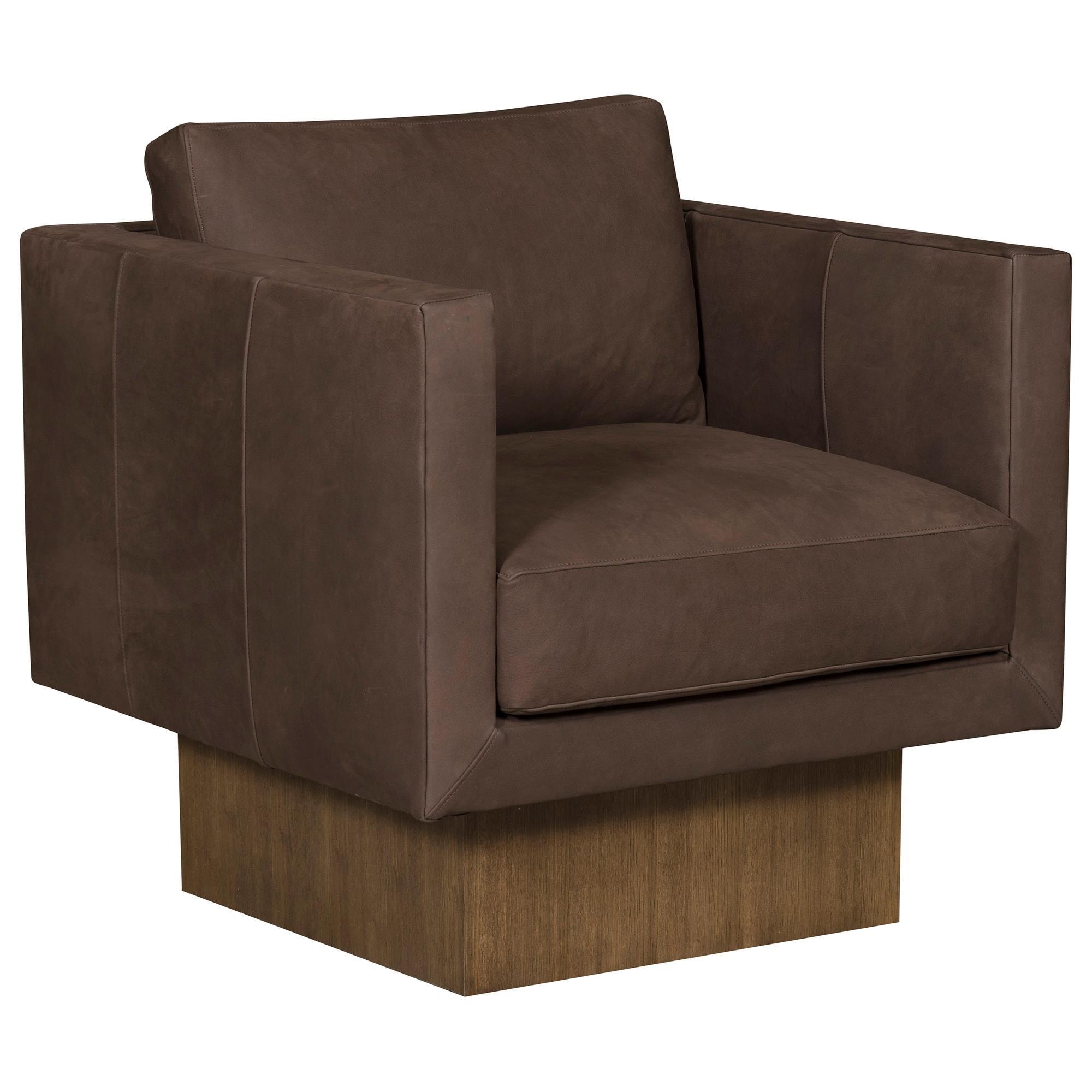 値引Vanguards100ヴァンガーズ貴重なディレクターチェア Vanguard Furniture Kendell Swivel Chair in Colossal Mink