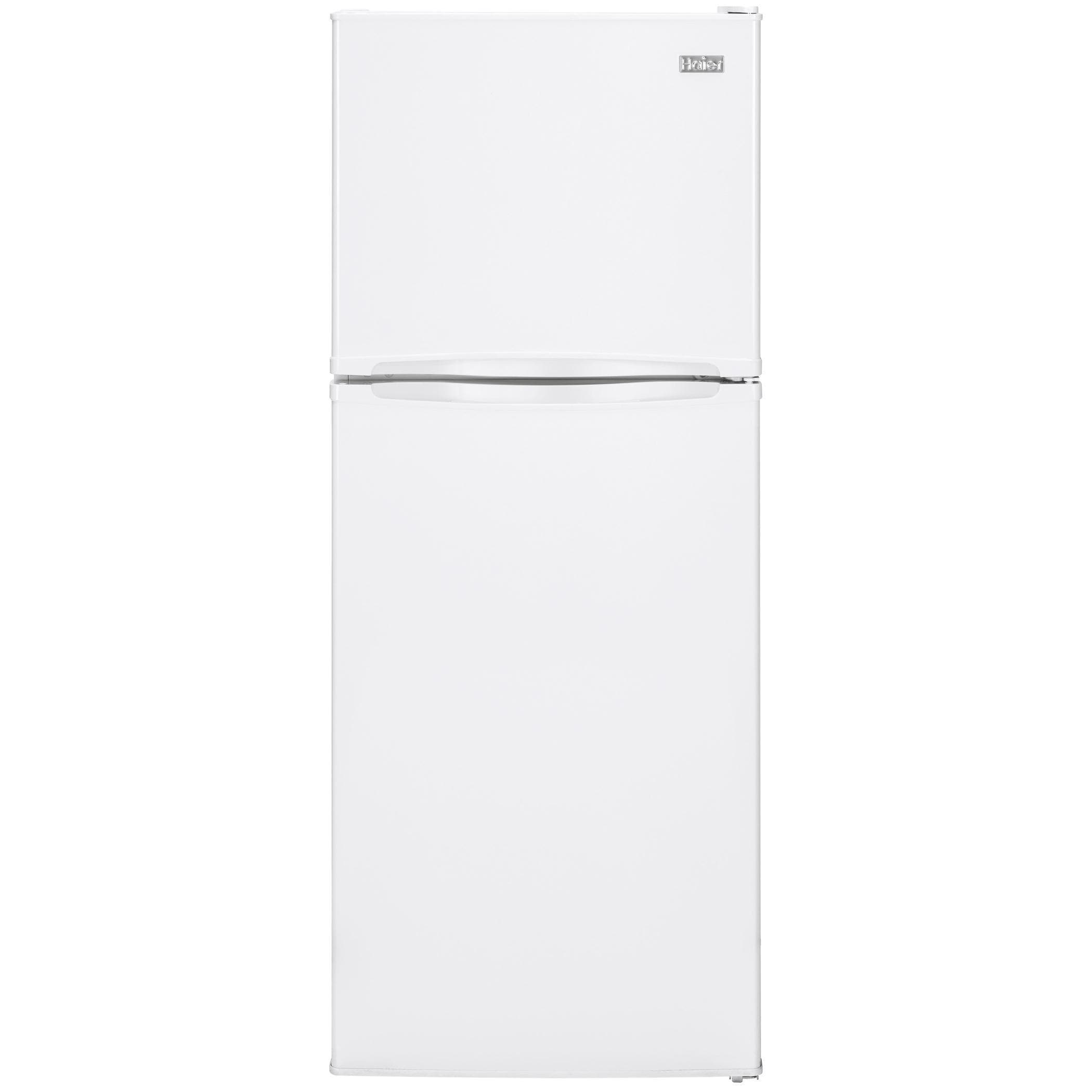 Haier 9.8 Cu. Ft. Top Freezer Refrigerator in White