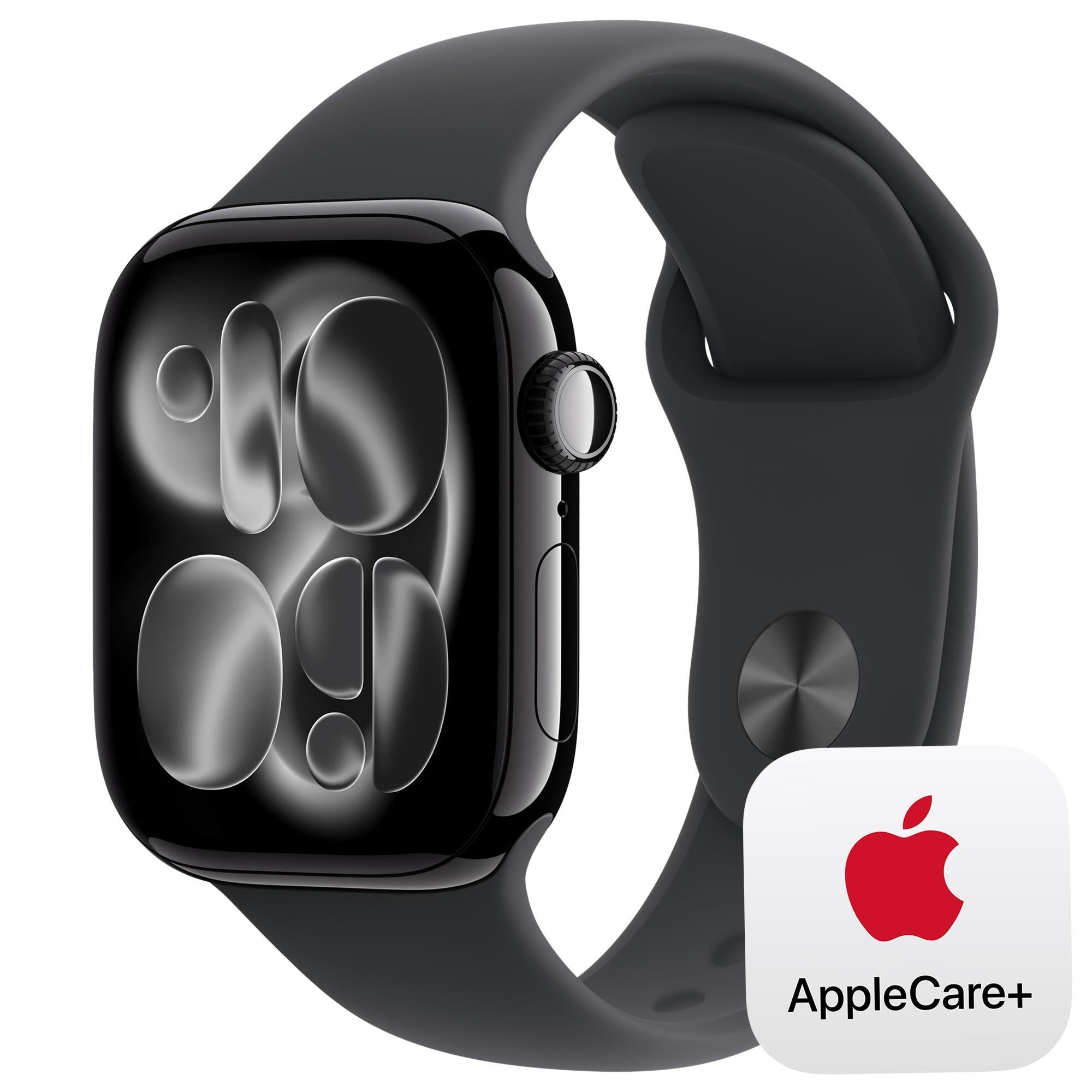 Apple Watch Series 11 (GPS) 42mm Aluminum Case with Black Sport