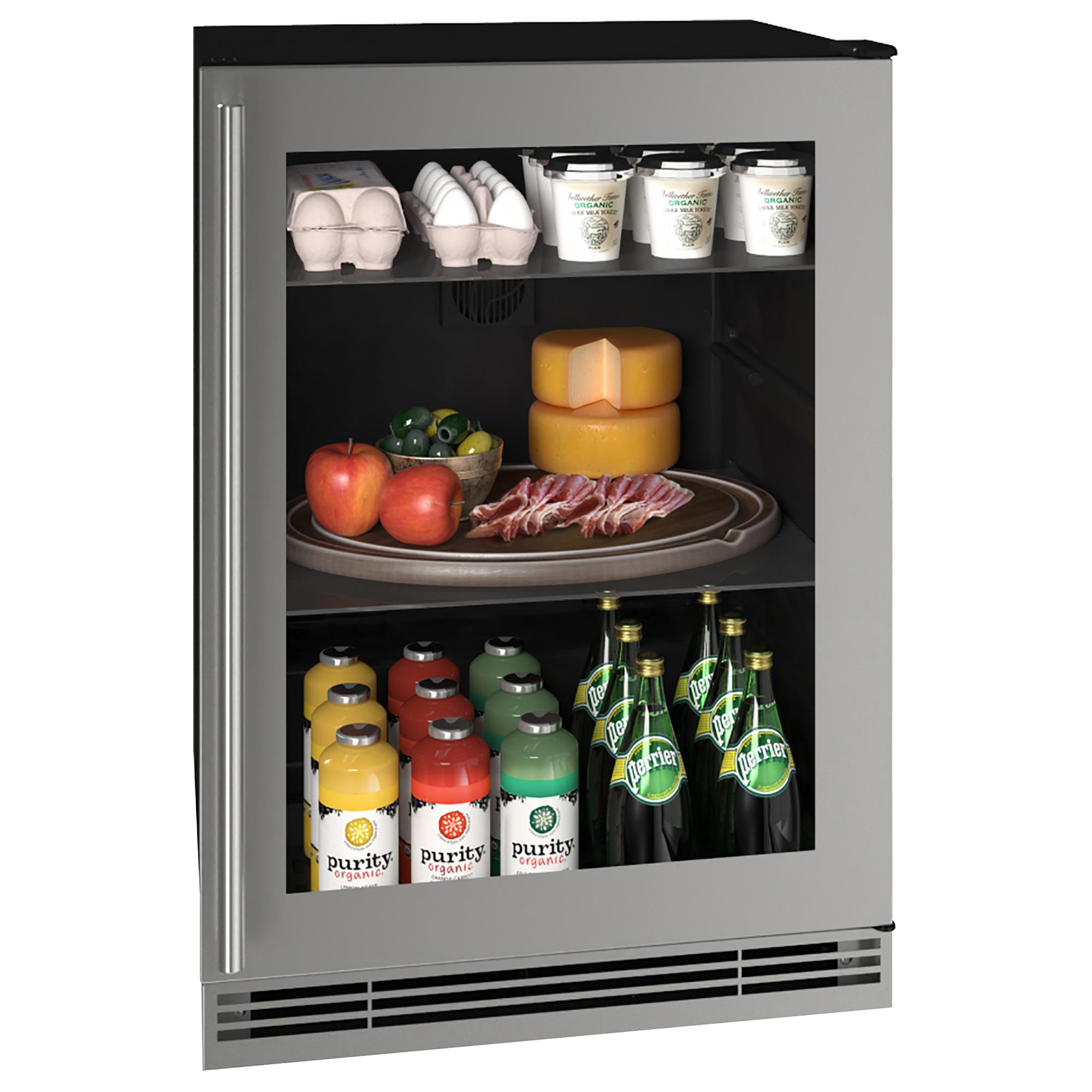 U-Line 5.7 Cu. Ft. Built-in Refrigerator in Stainless Frame | Nebraska