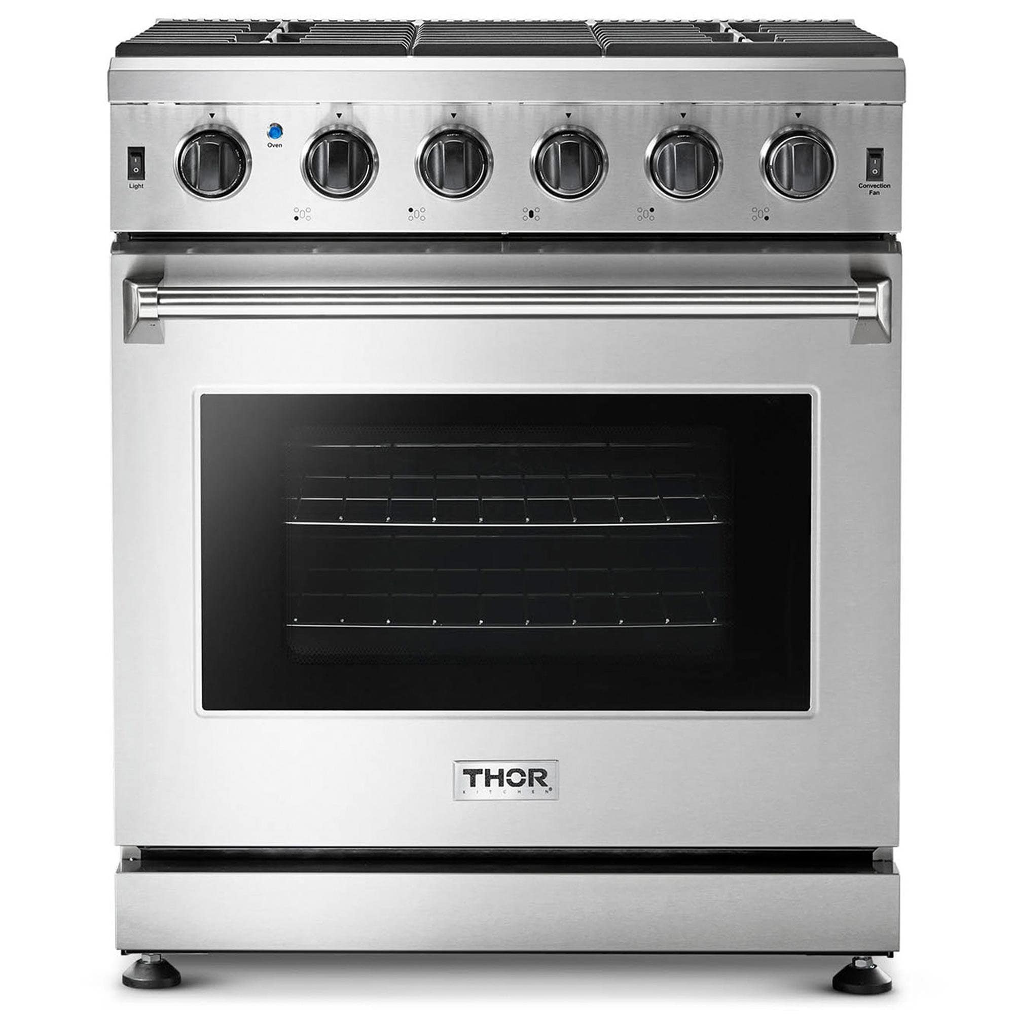 Thor Kitchen 30" Freestanding Professional Liquid Propane Range with