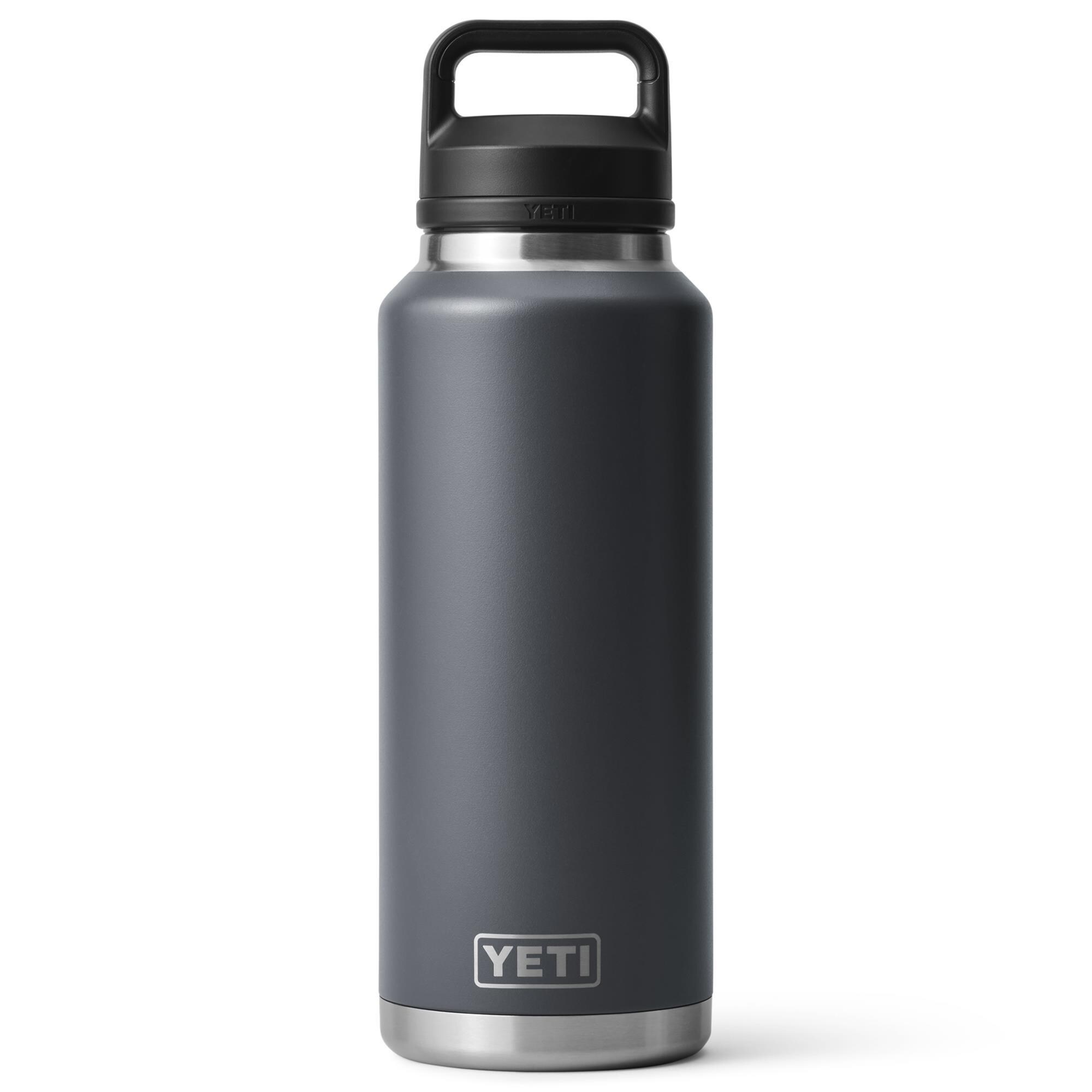 YETI Rambler 46 Oz Water Bottle with Chug Cap in Charcoal