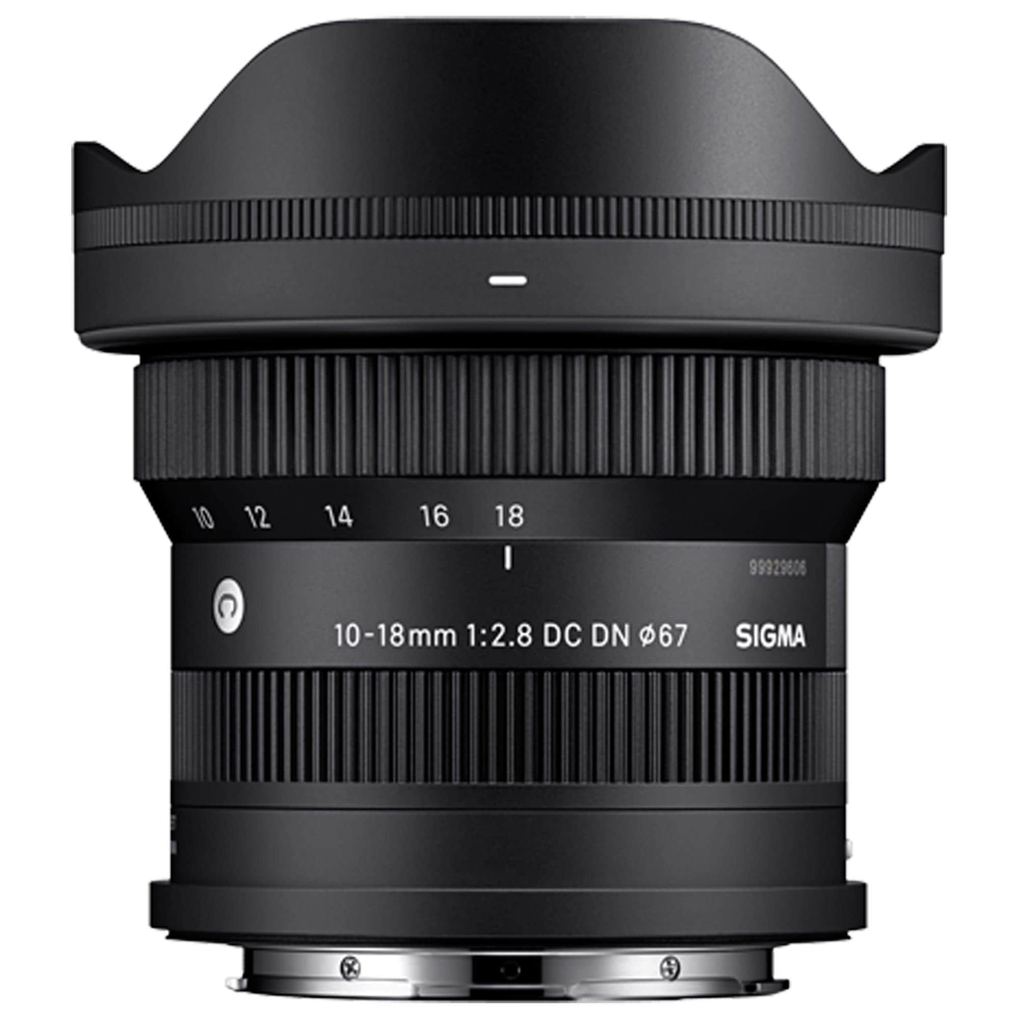 Sigma 10-18mm f/2.8 DC DN Contemporary Lens for Canon RF in Black