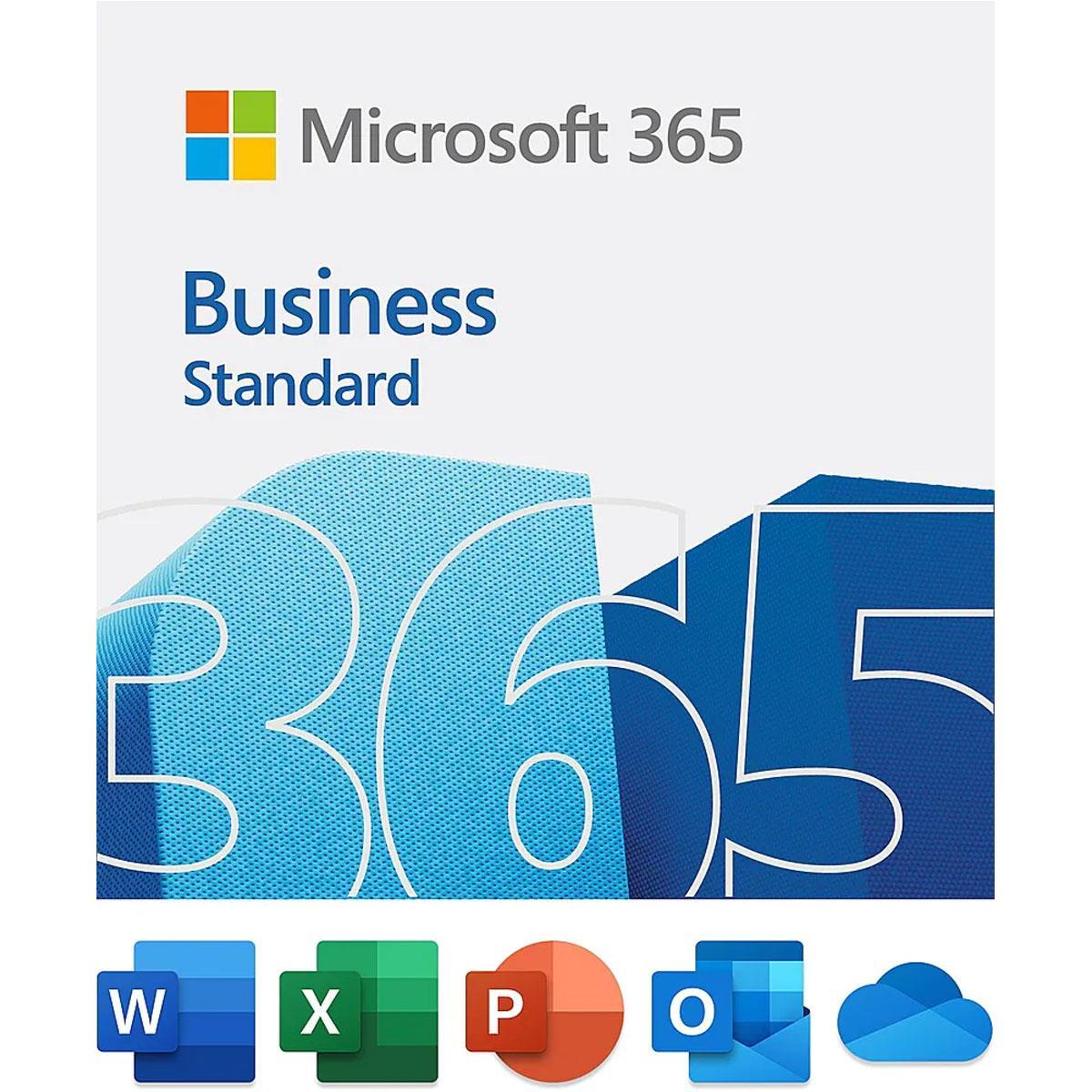 Microsoft 365 Business Standard | 12-Month Subscription, 1 person | Premium  Office apps | 1TB OneDrive cloud storage | PC/Mac Download (Digital Code in  Box) | NFM