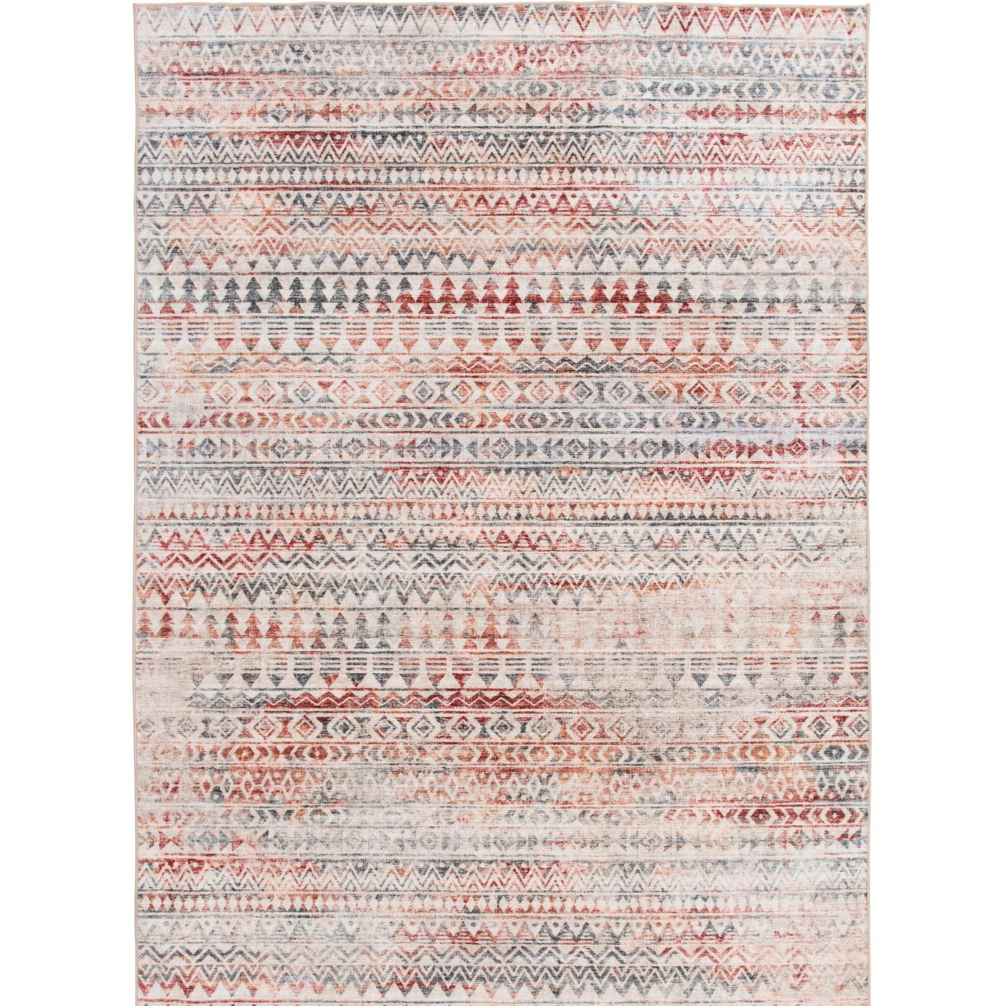 Central Oriental Rugease Cinzia Multicolor 5' x 7' Area Rug