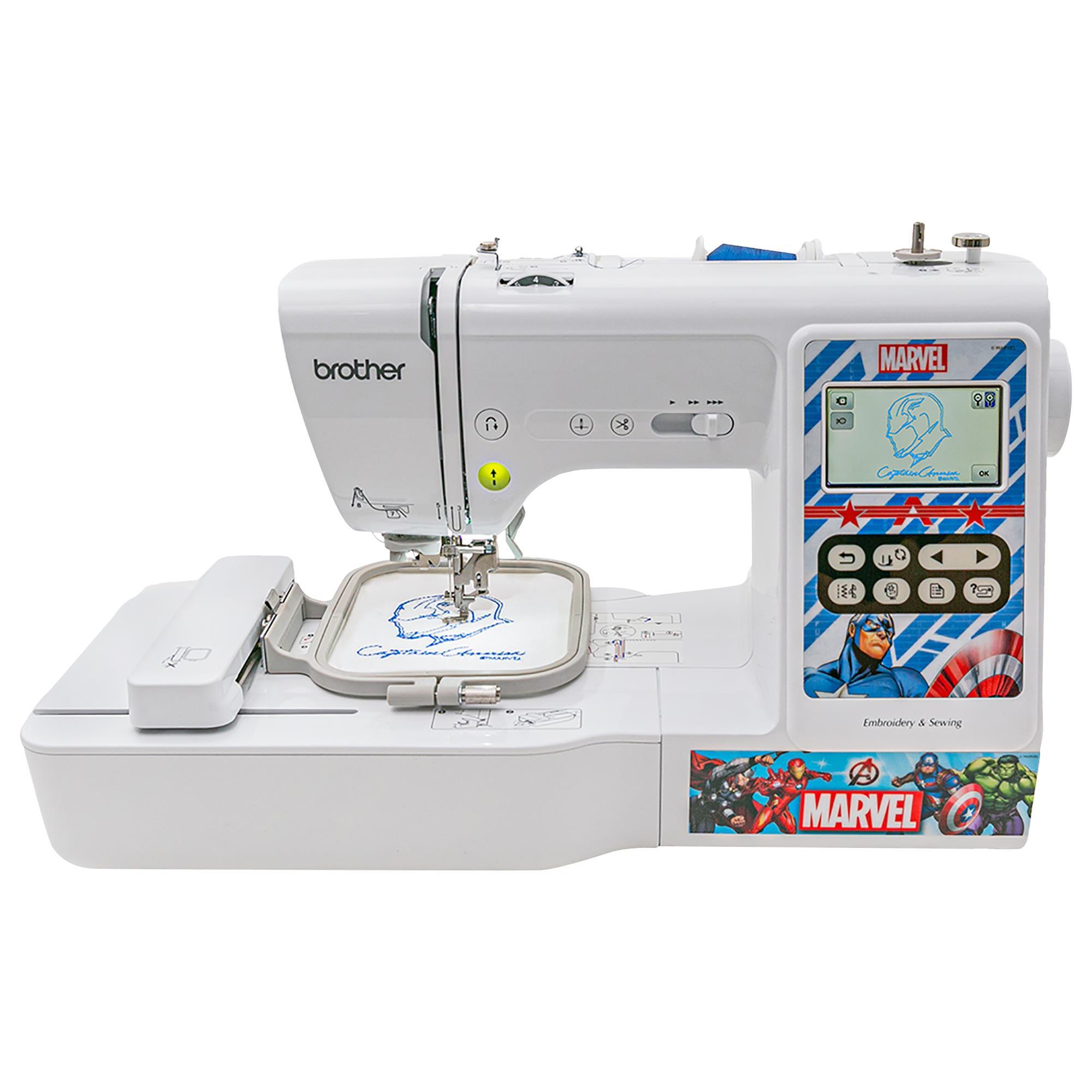 brother embroidery machine with large color lcd touch screen made in china