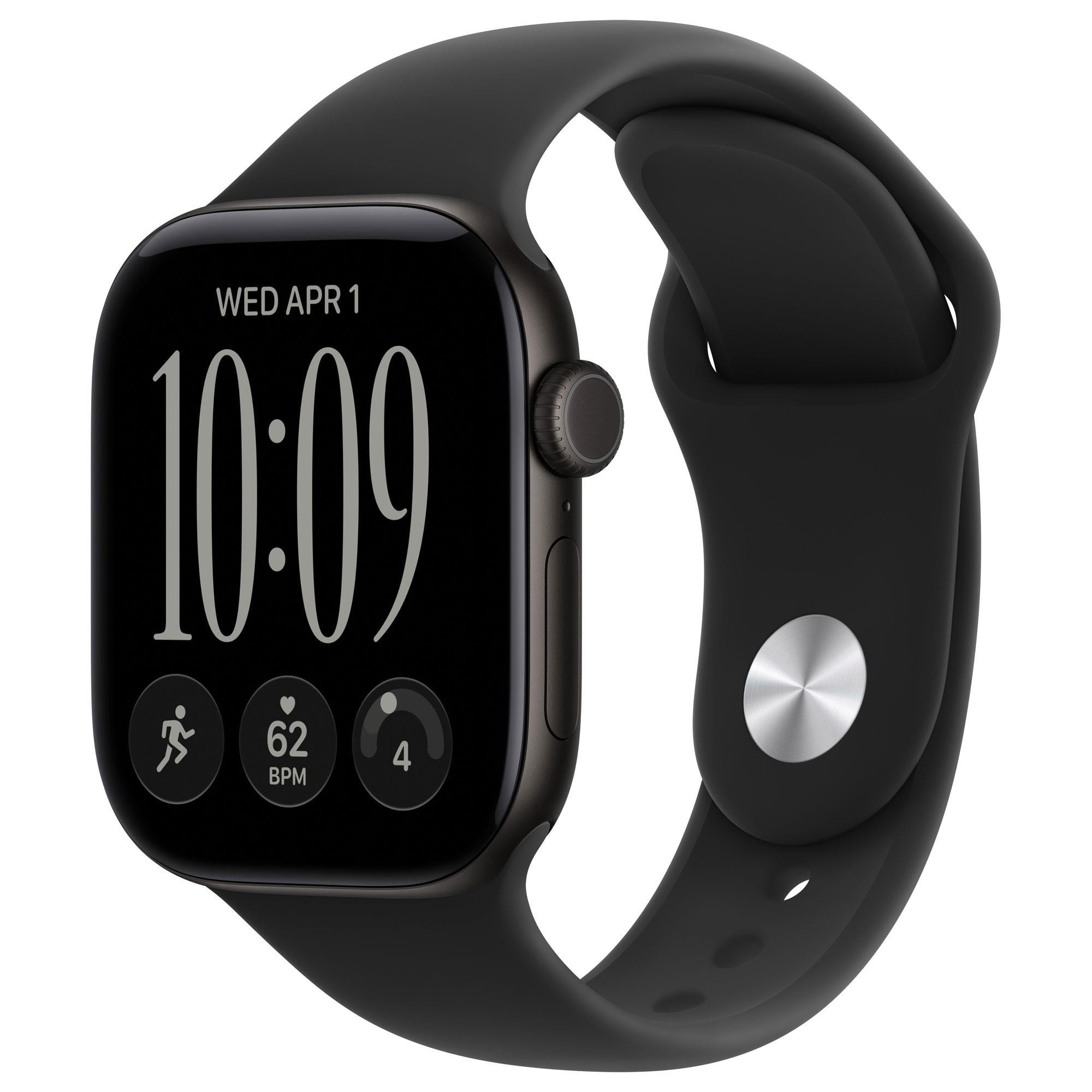 Apple Watch Series 12 (GPS + Cellular) 42mm Black Aluminum Case
