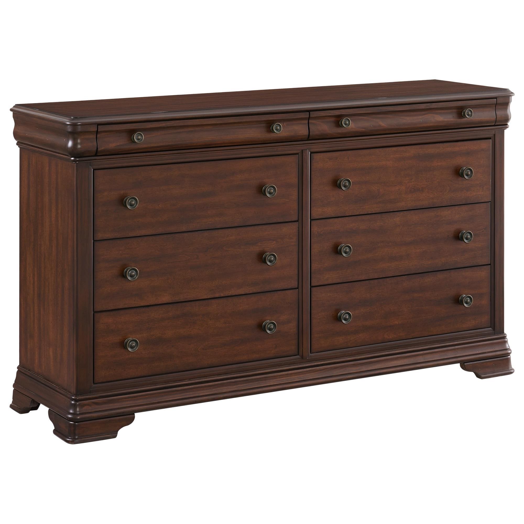 Mayberry Hill Phillipe 8-Drawer Dresser in Cherry
