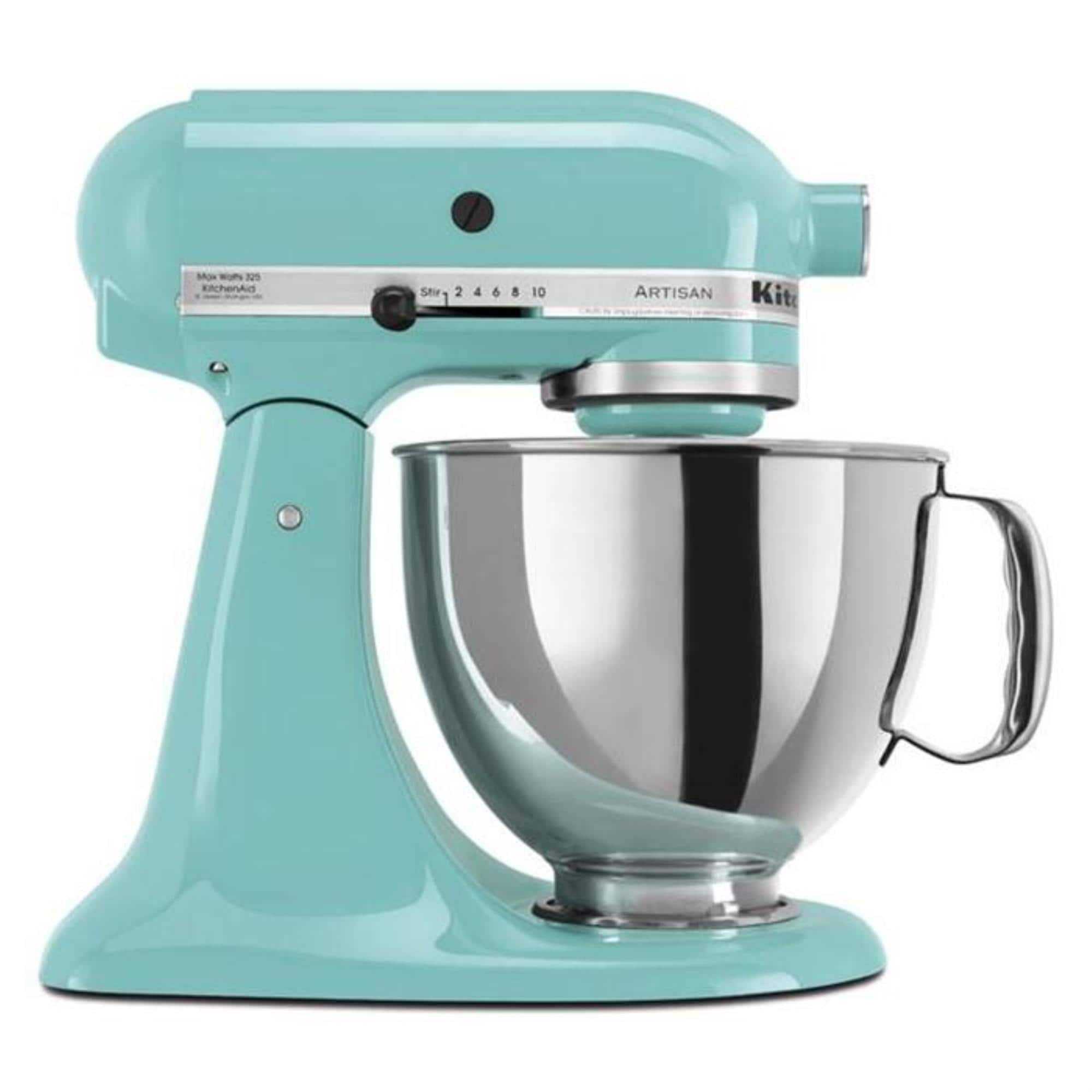 KitchenAid 9-Speed Hand Mixer, Crystal Blue (Certified Used) 