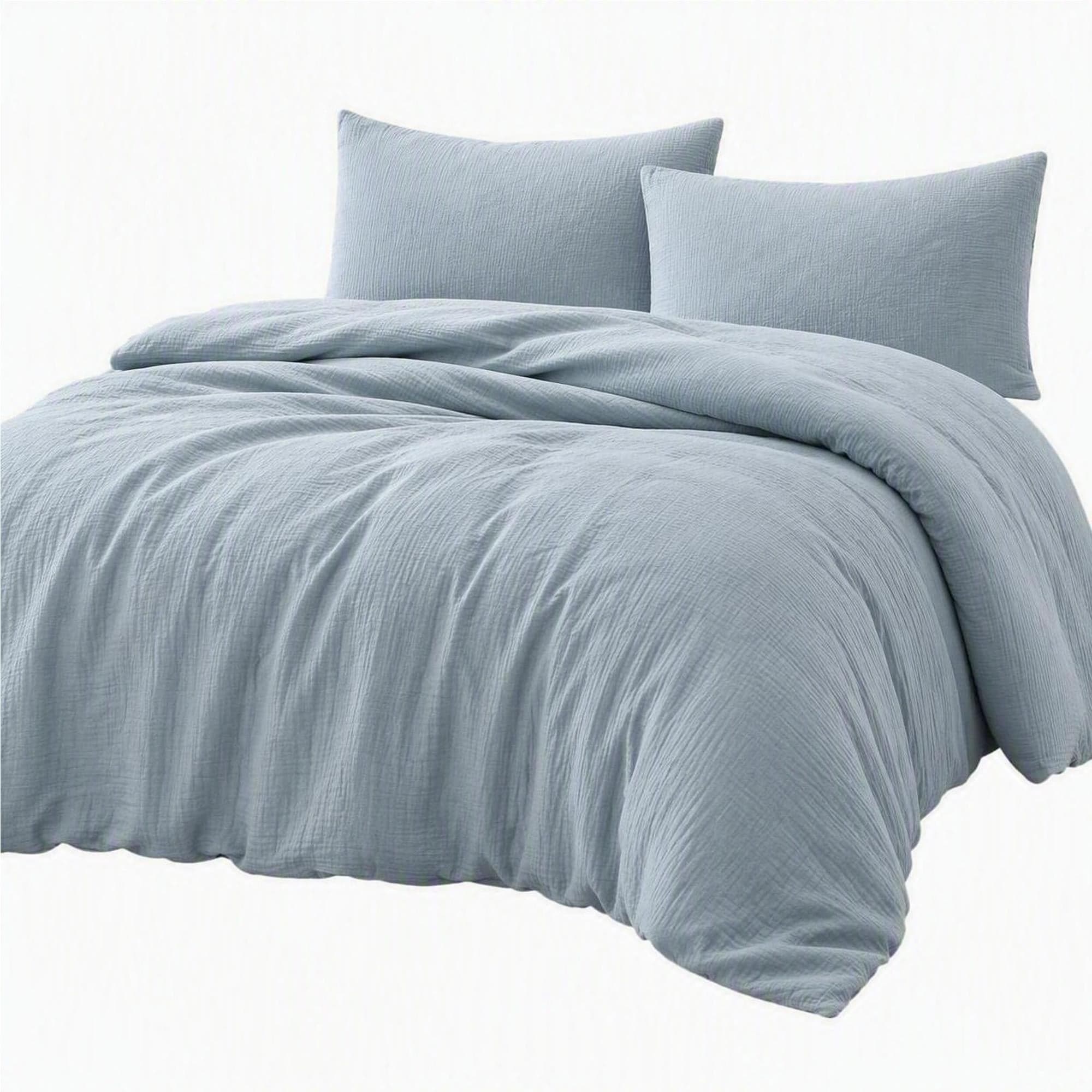 Hallmart Collectibles Daniel Gauze 3-Piece Queen Comforter Set in