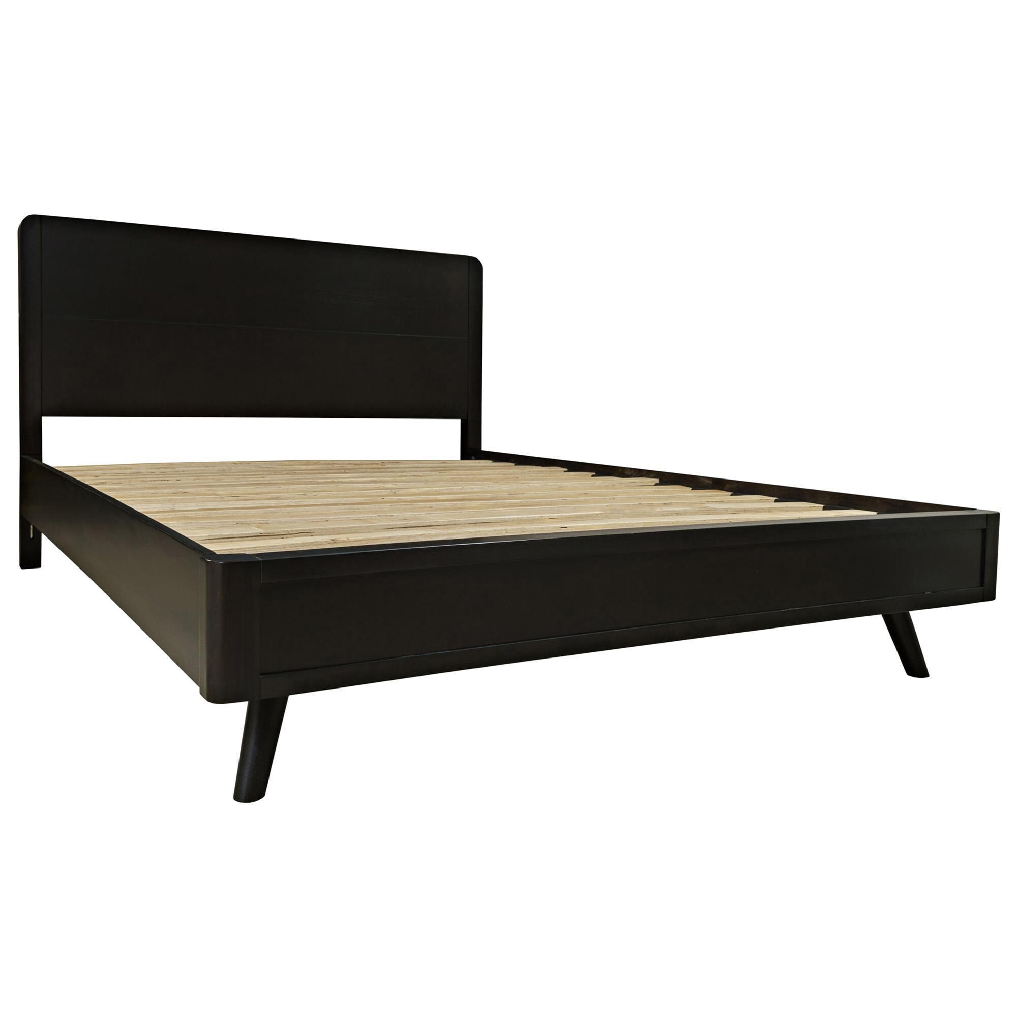 Waltham Marlowe Queen Platform Bed in Dark Chocolate NFM