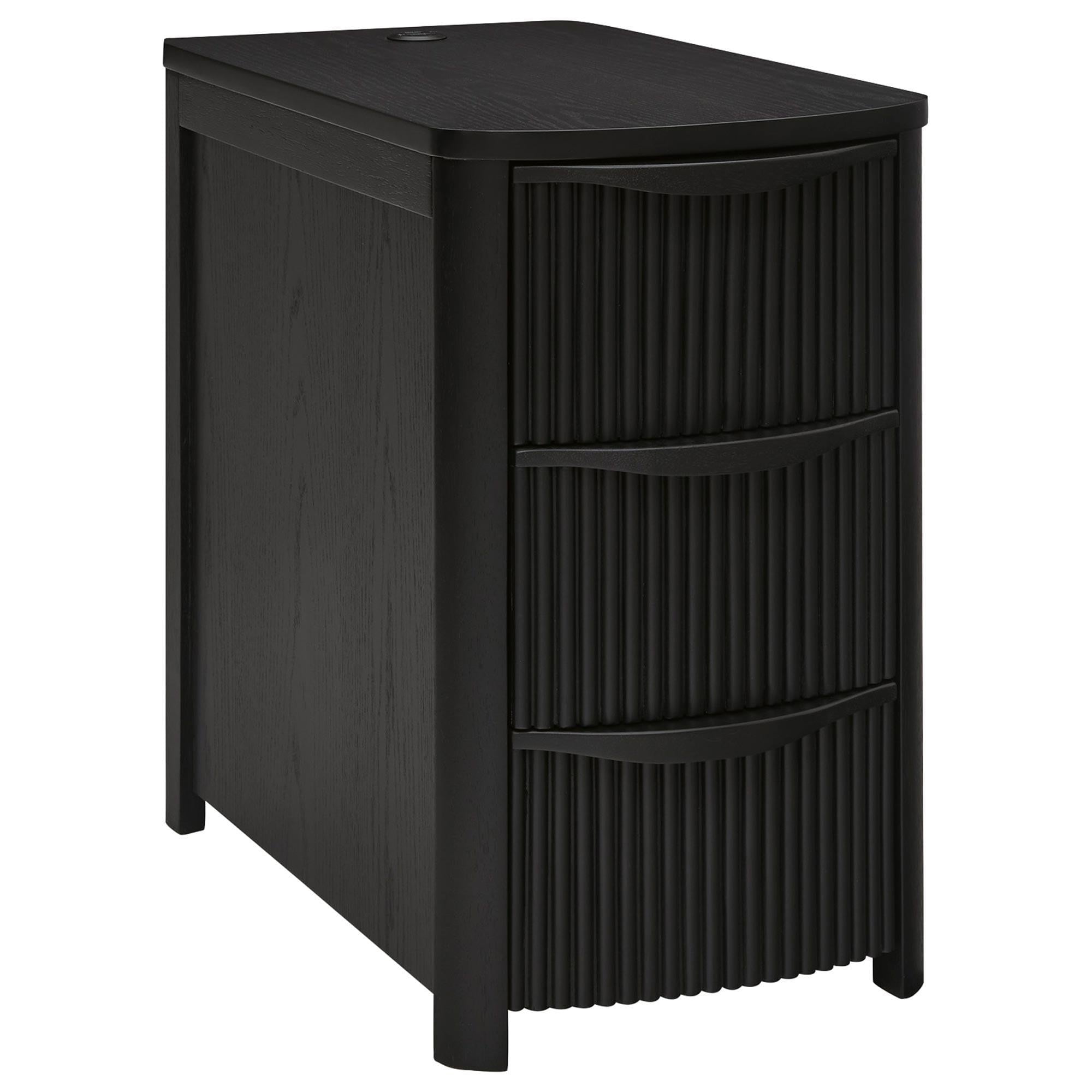Ashley Camdill Chairside End Table in Dark Brown