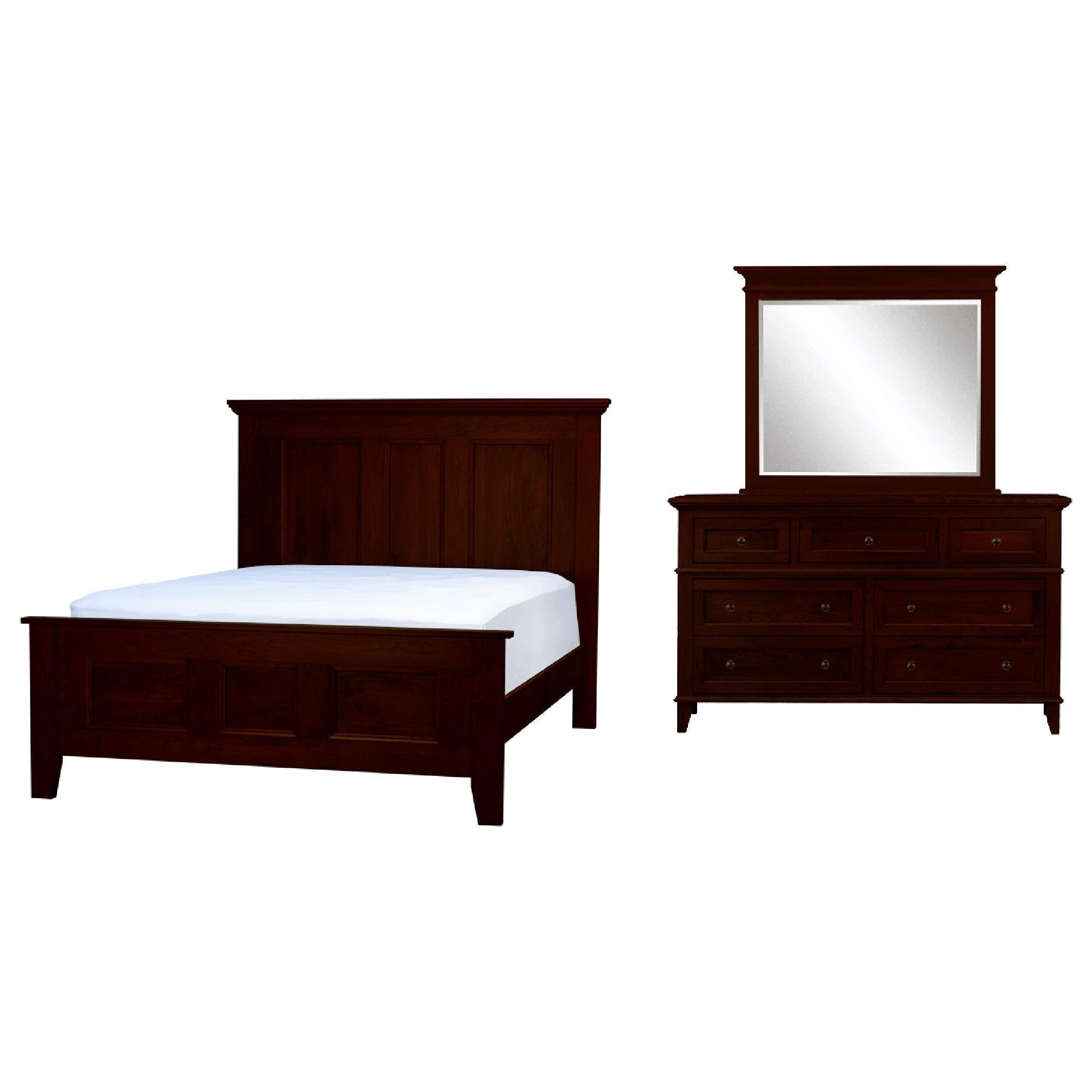 Fleming Furniture Co. Brentwood 3-Piece Queen Panel Bedroom Set in