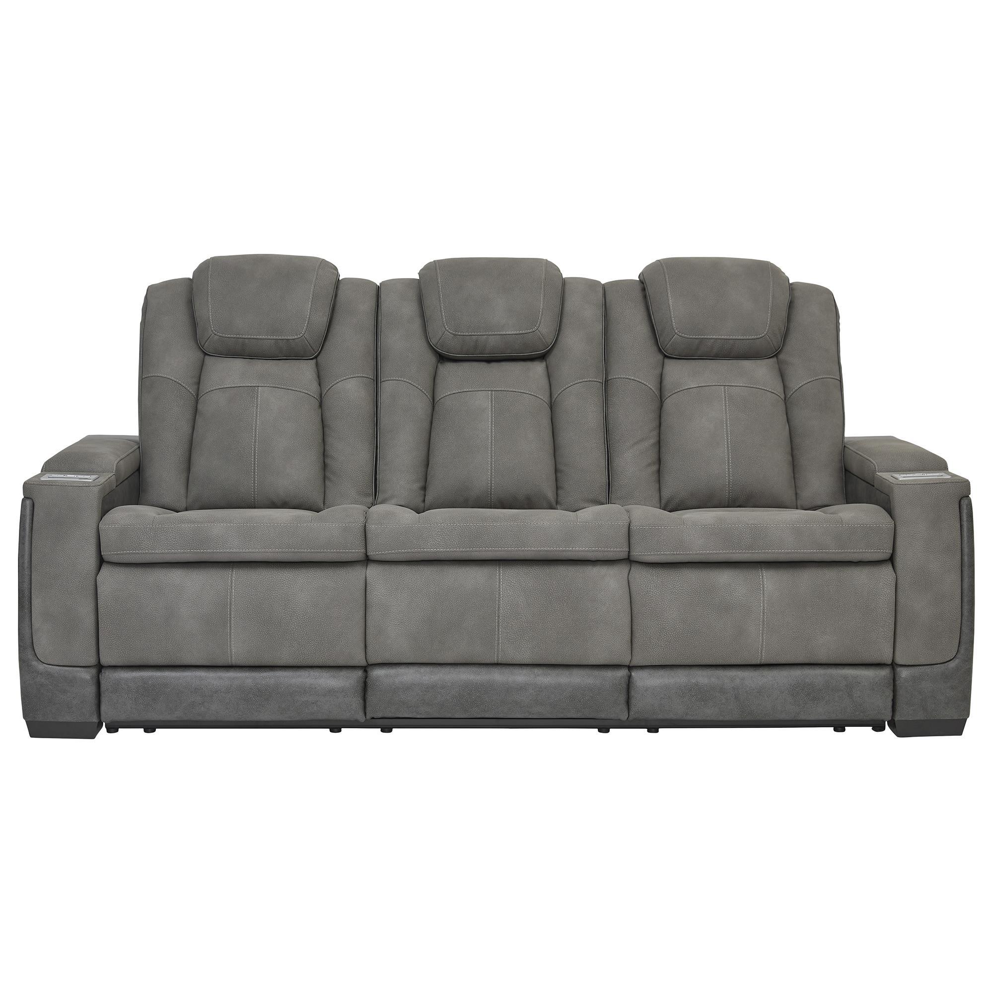 Millennium NextGen DuraPella Power Reclining Sofa in Slate NFM
