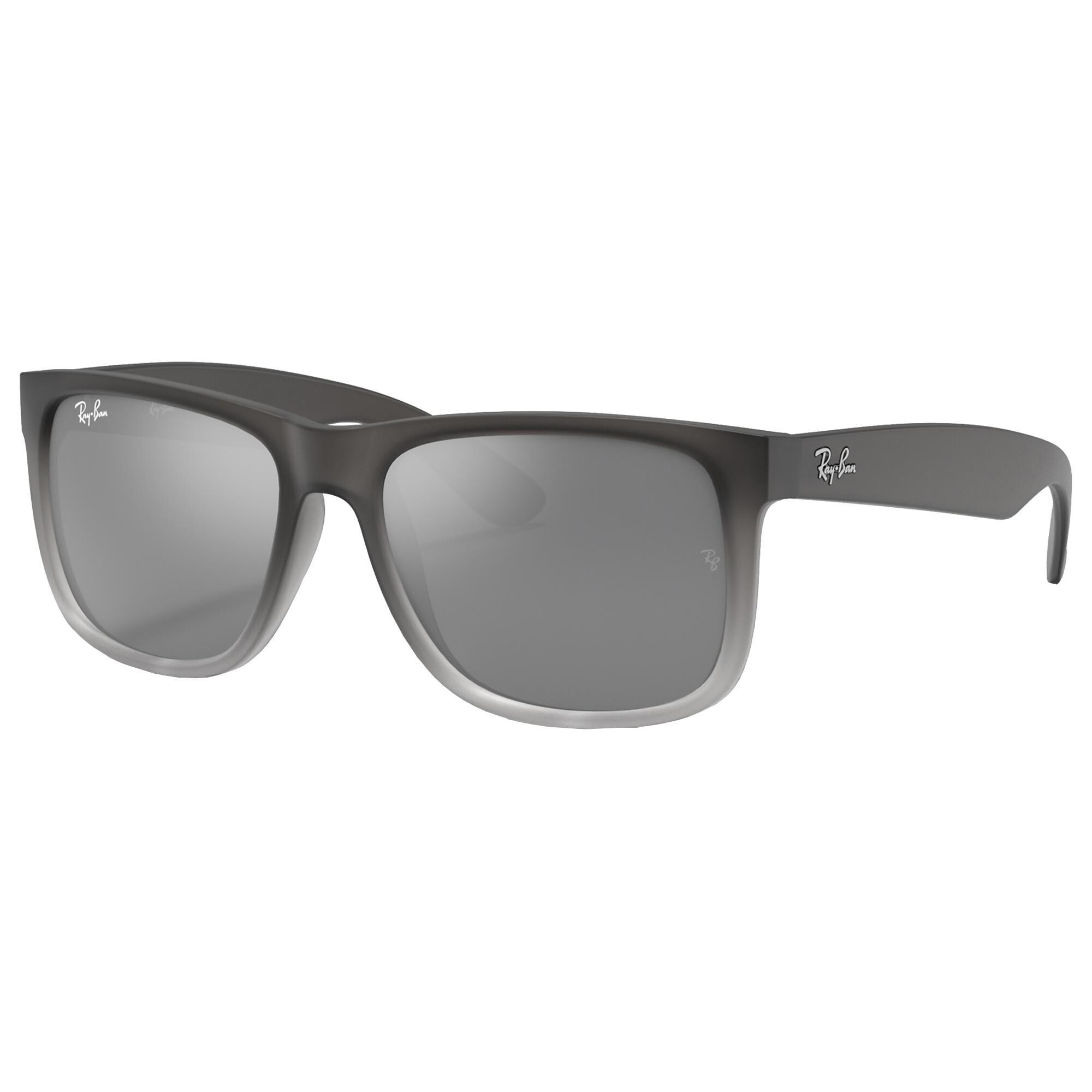 【美品】Ray-Ban JUSTIN サンクス 遮光レンズ Ray-Ban Justin Sunglasses with Grey Lenses in Matte