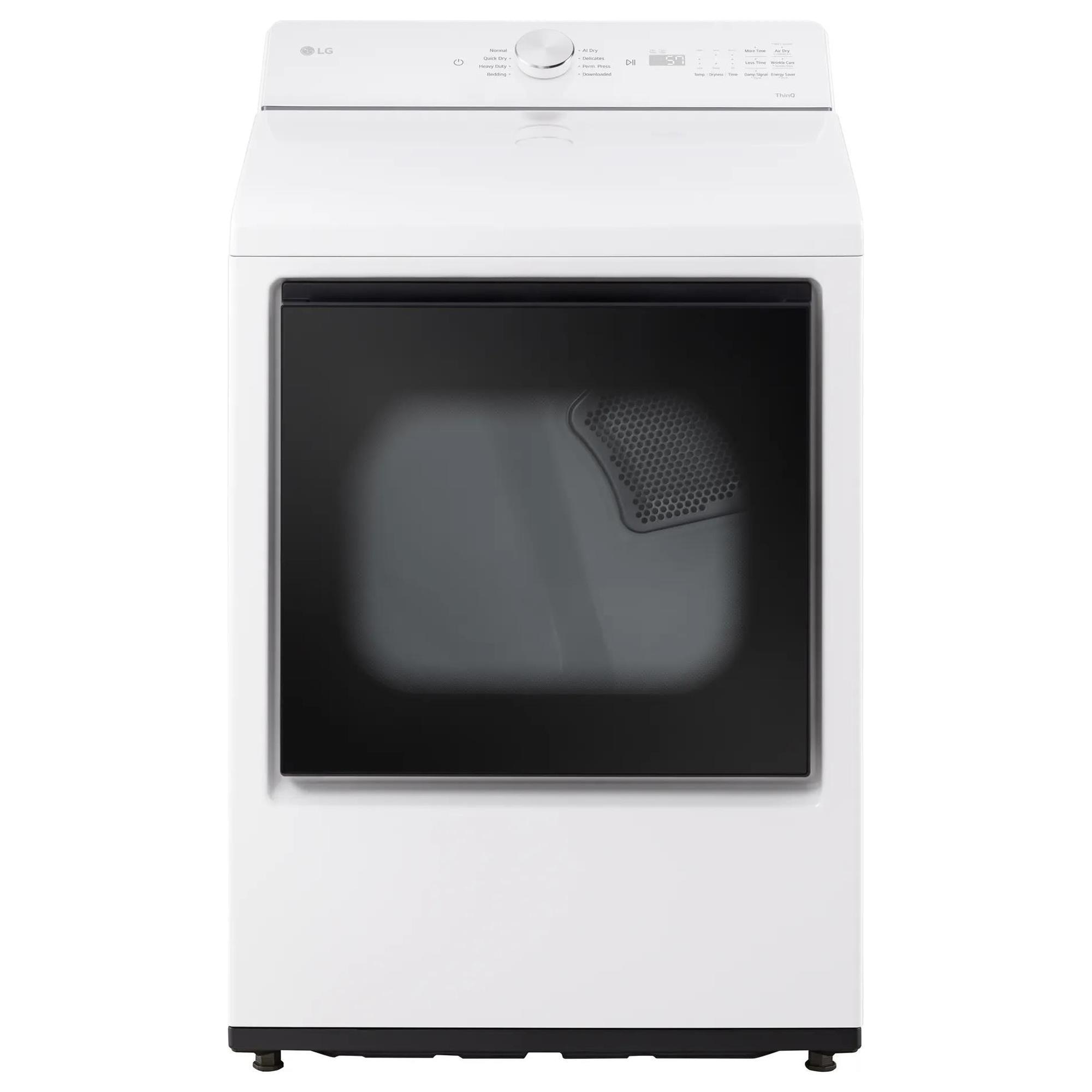 LG 7.3 Cu. Ft. Ultra Large Capacity Smart Electric Dryer in Alpine LG 7.3 Cu. Ft. Ultra Large Capacity Smart Electric Dryer in Alpine