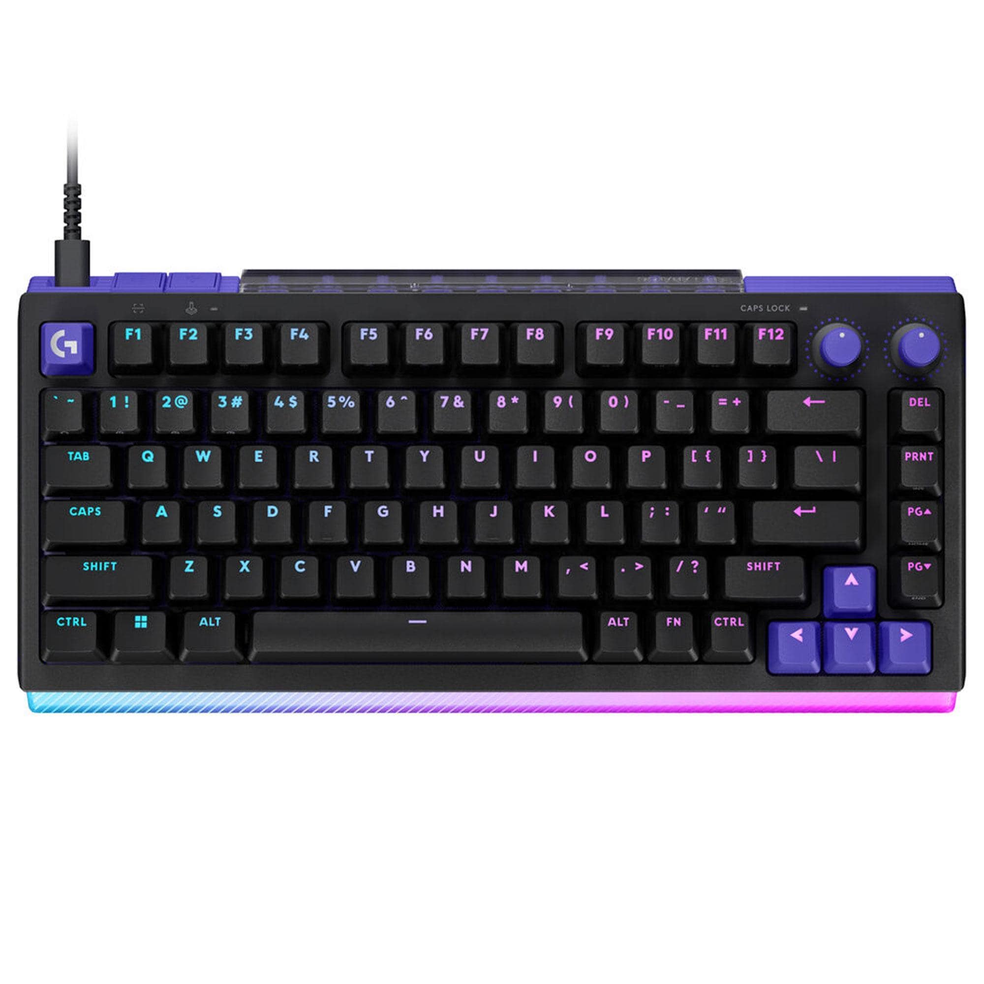 Logitech G512 X 75 Gaming Keyboard with Linear Switch in Black