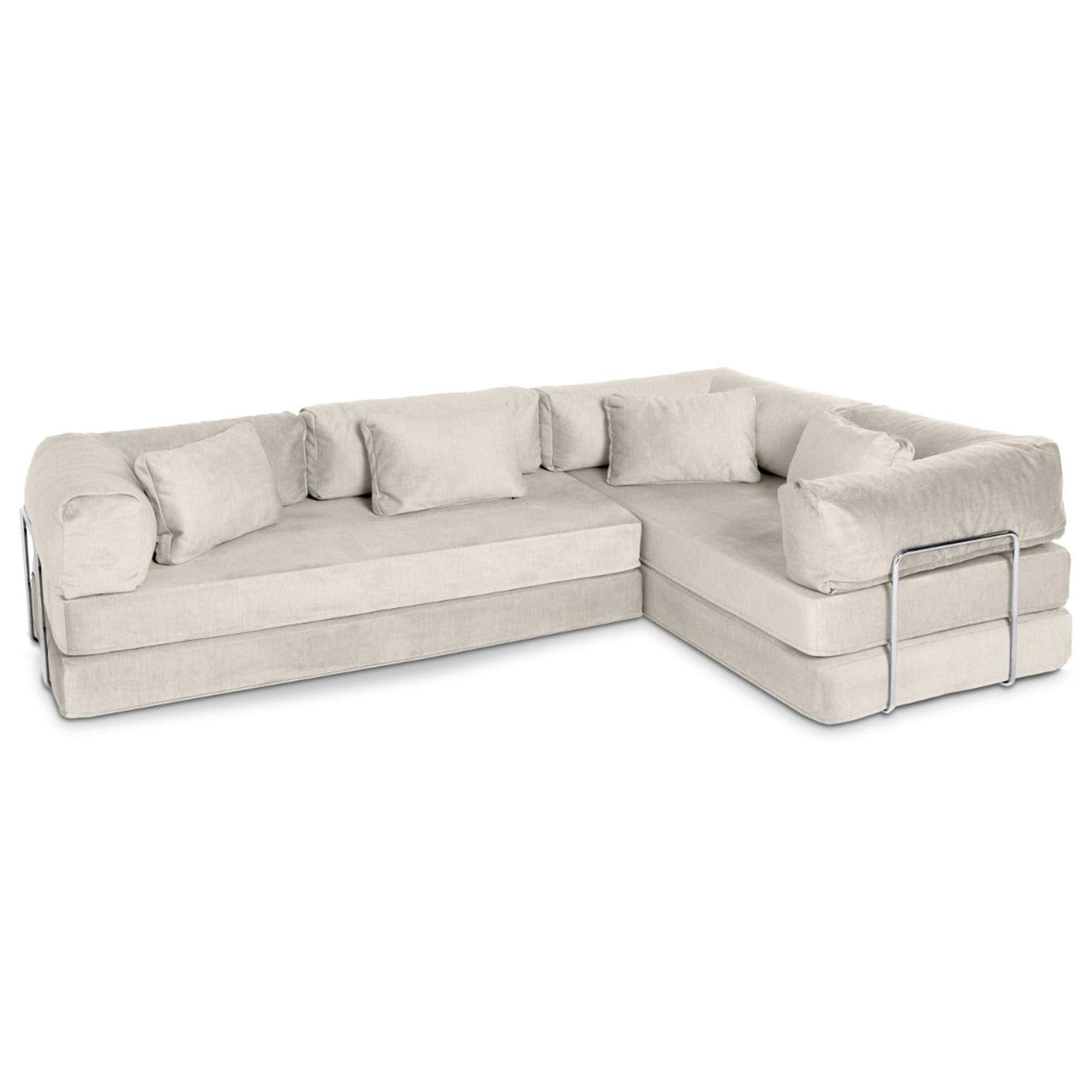 Jaxx Unsofa 2-Piece Modular Right Facing L-Shaped Sectional in