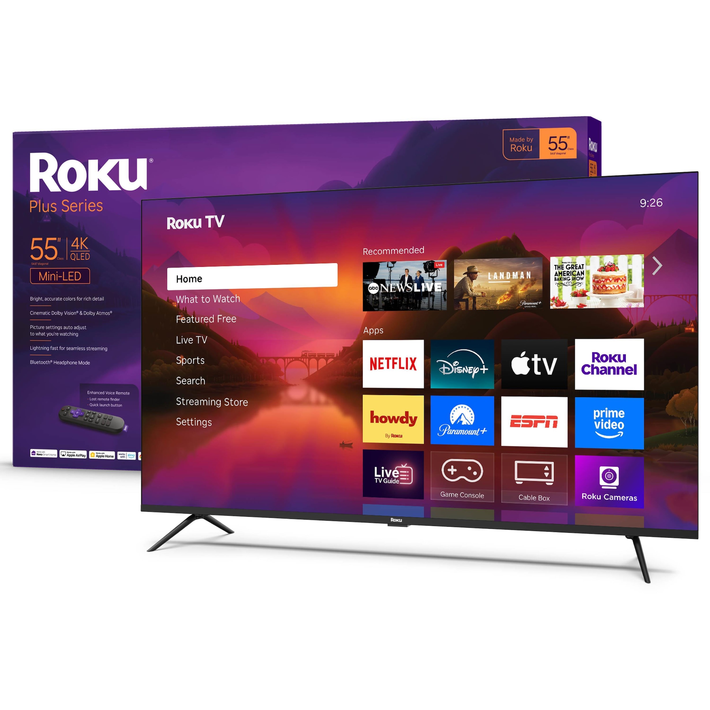 Roku Plus Series QLED 55"