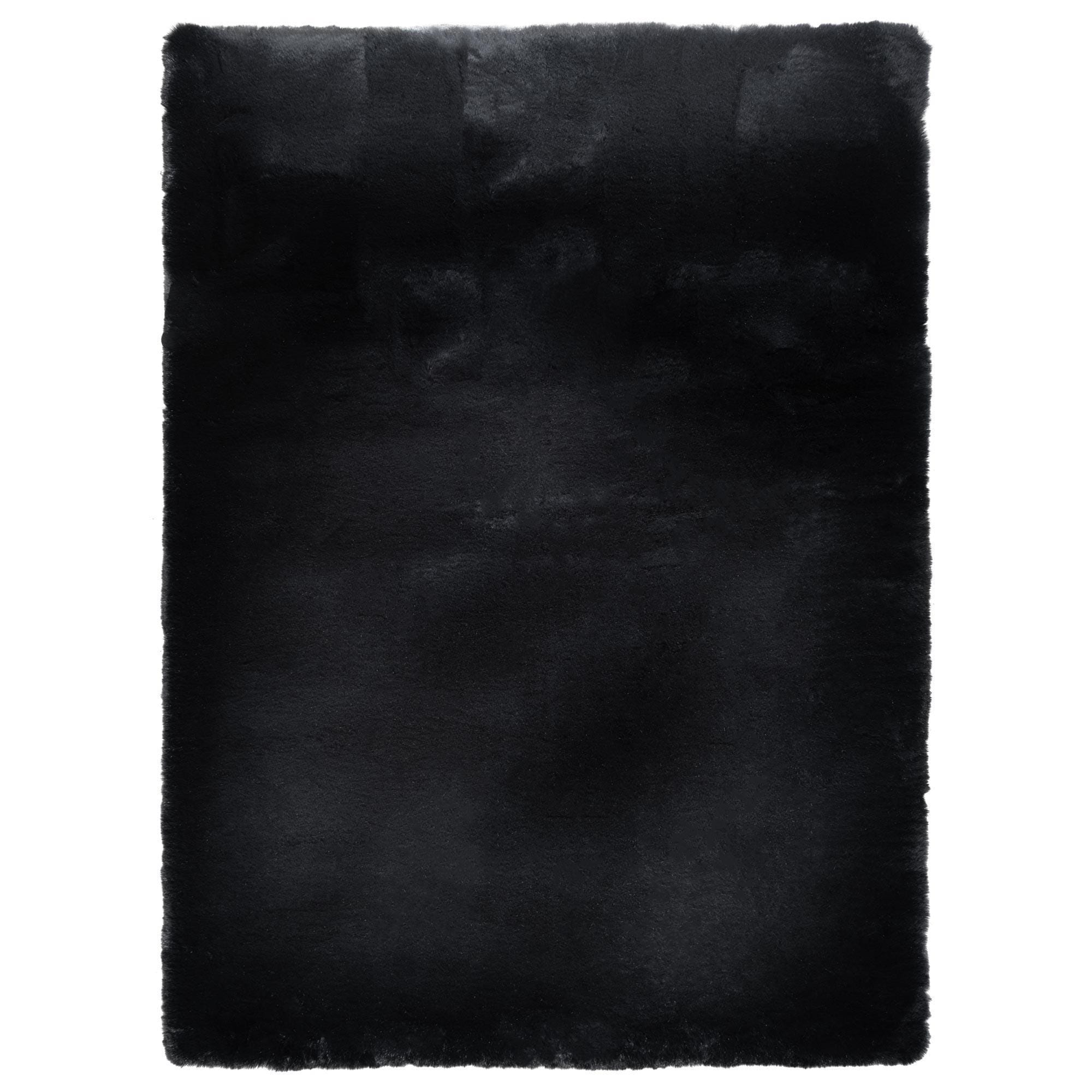 ◆ラグ◆ブラック◆厚みあり◆270×400◆Z-2605RG1◆ Central Oriental Ultimate Angora Black 7'6