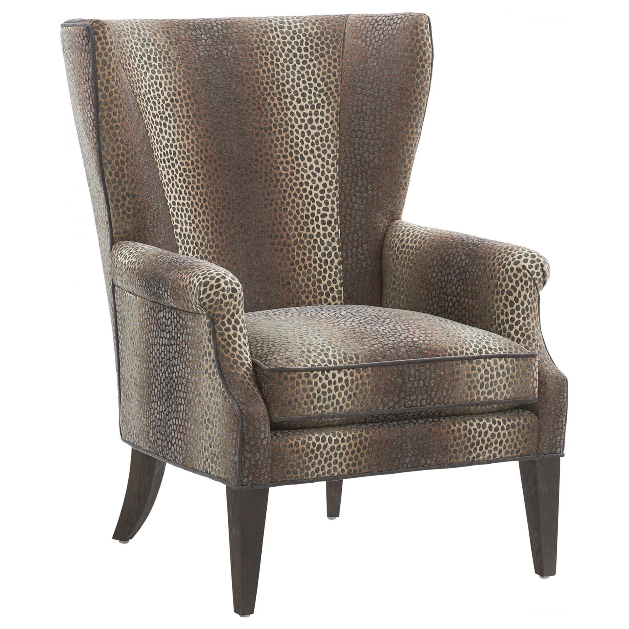 Snow leopard accent chair sale