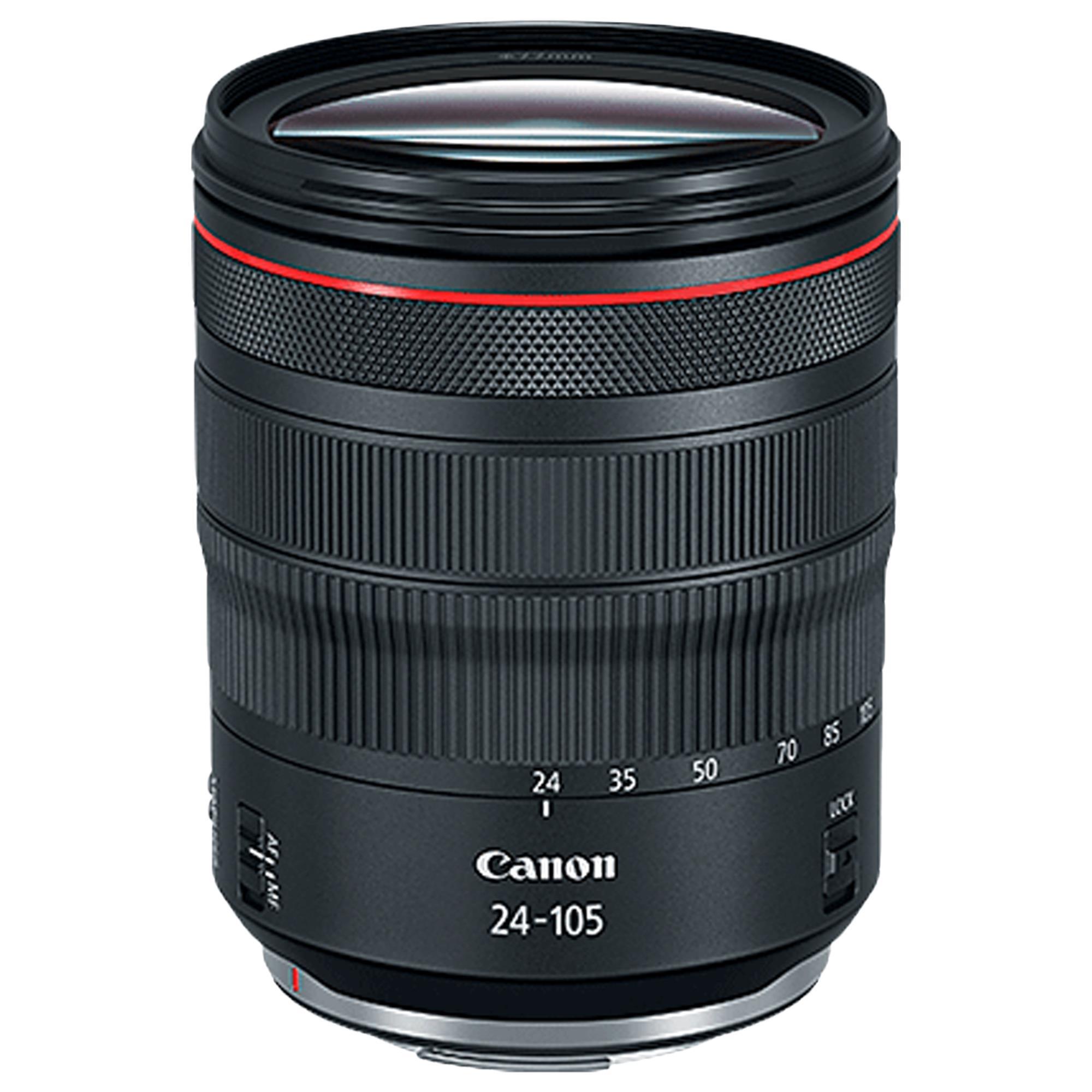 Canon RF 24-105mm f4 L IS USM Standard Zoom in Black